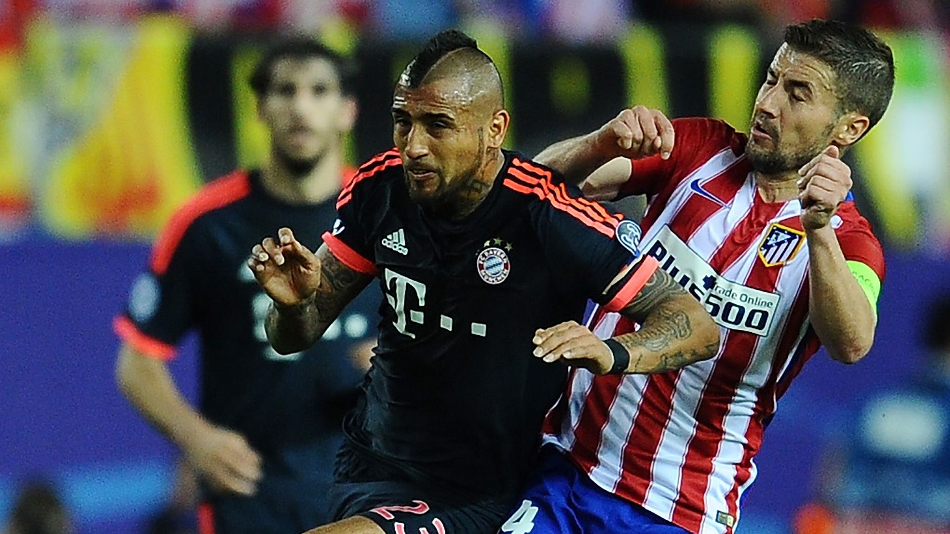 Arturo Vidal Gabi Atletico Madrid Bayern Munich 270416