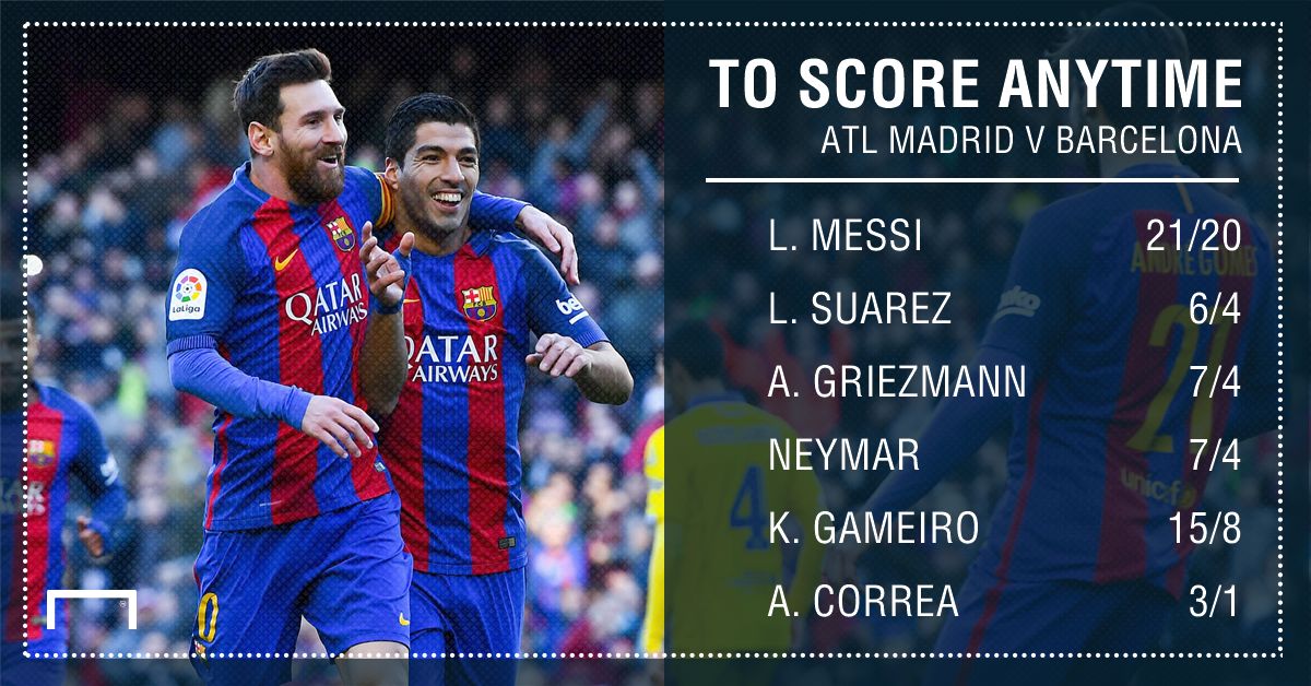 GFX STATS ATL MADRID V BARCELONA