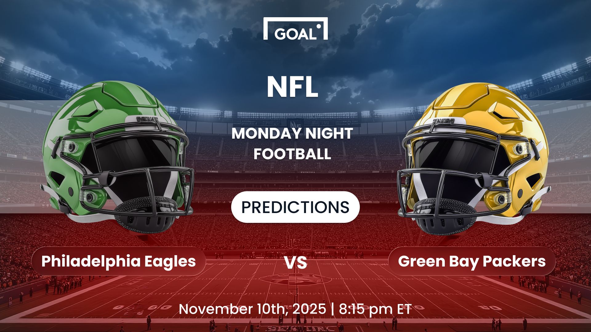 Eagles vs Packers Predictions Monday Night Football