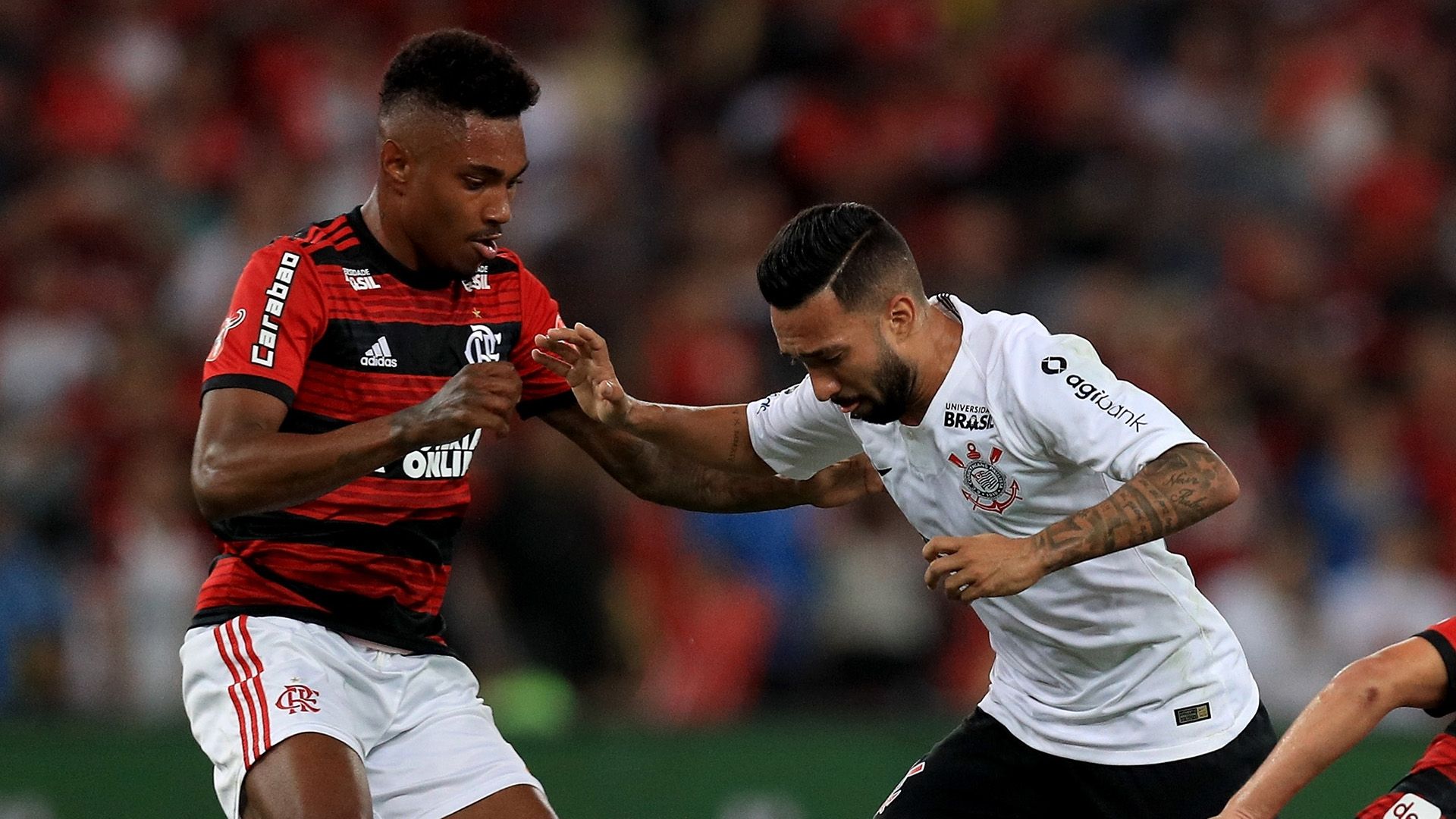 Clayson Vitinho Flamengo Corinthians Copa do Brasil 12092018