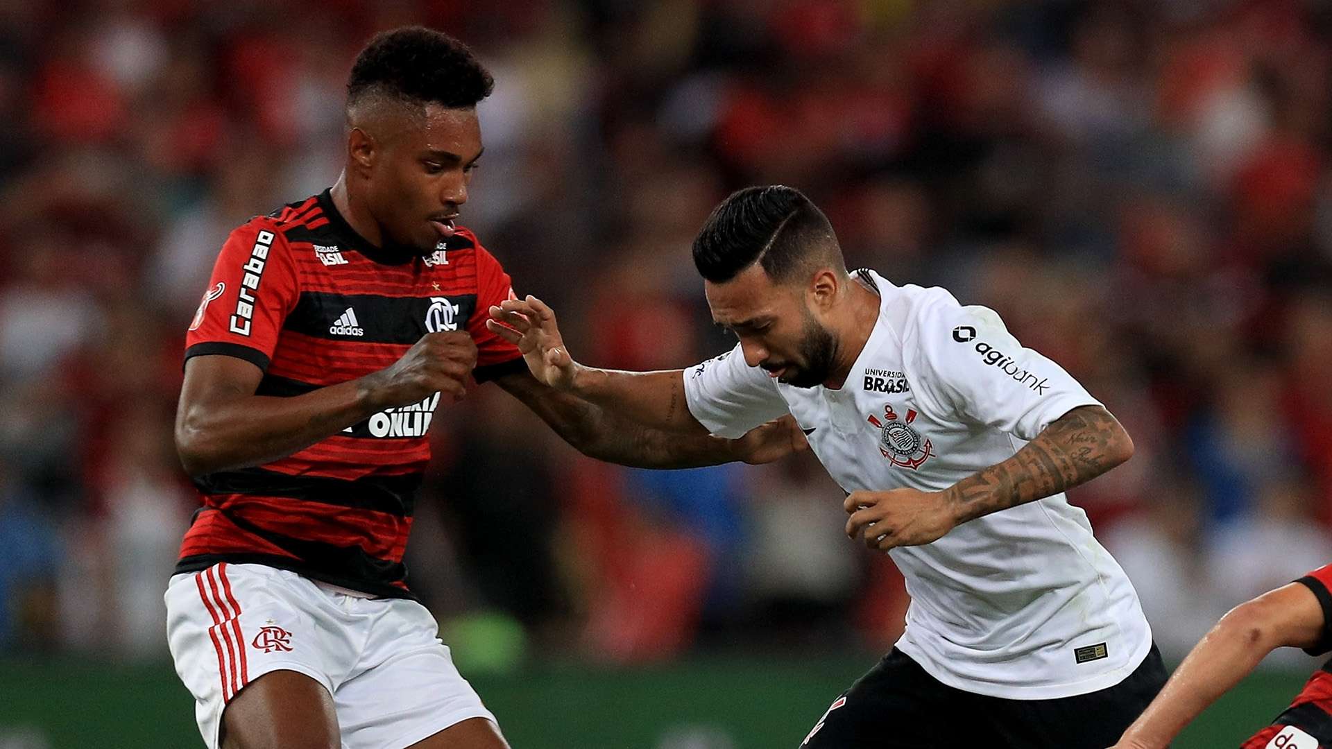 Clayson Vitinho Flamengo Corinthians Copa do Brasil 12092018