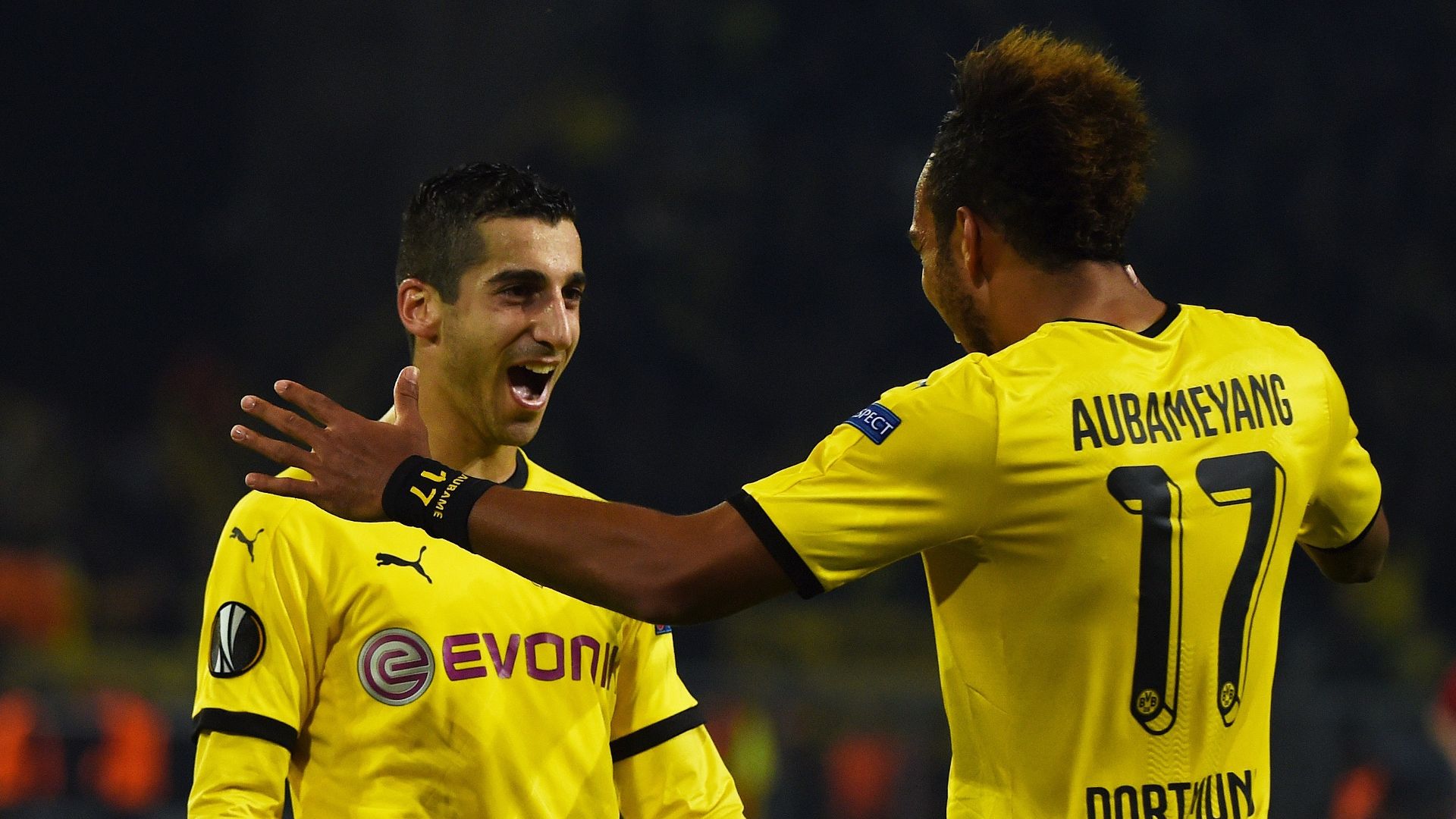 Aubameyang Mkhitaryan Dortmund