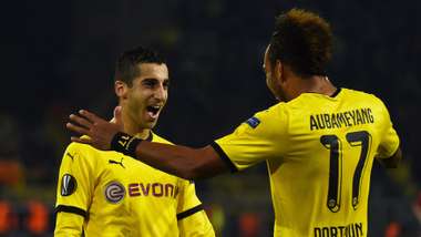 Aubameyang Mkhitaryan Dortmund