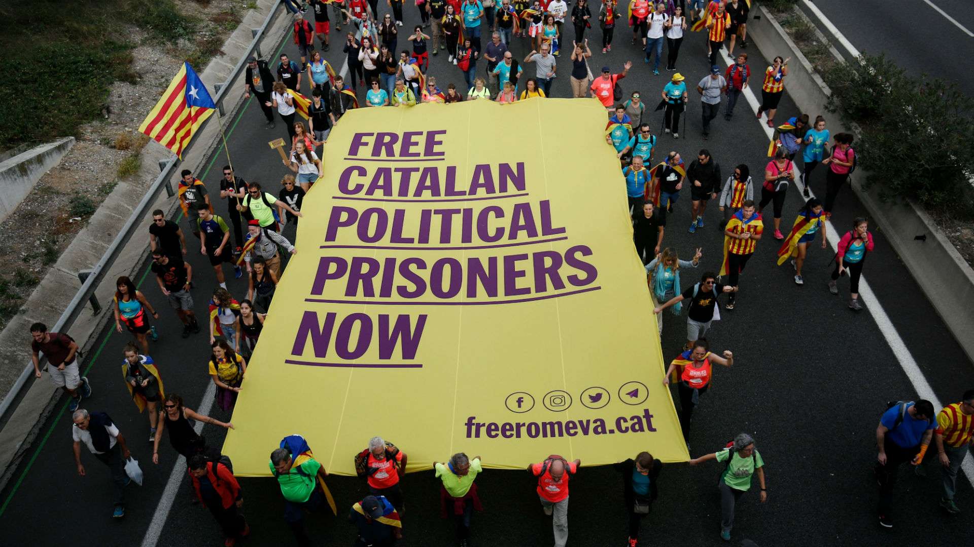 Catalunha protesto 18 10 2019