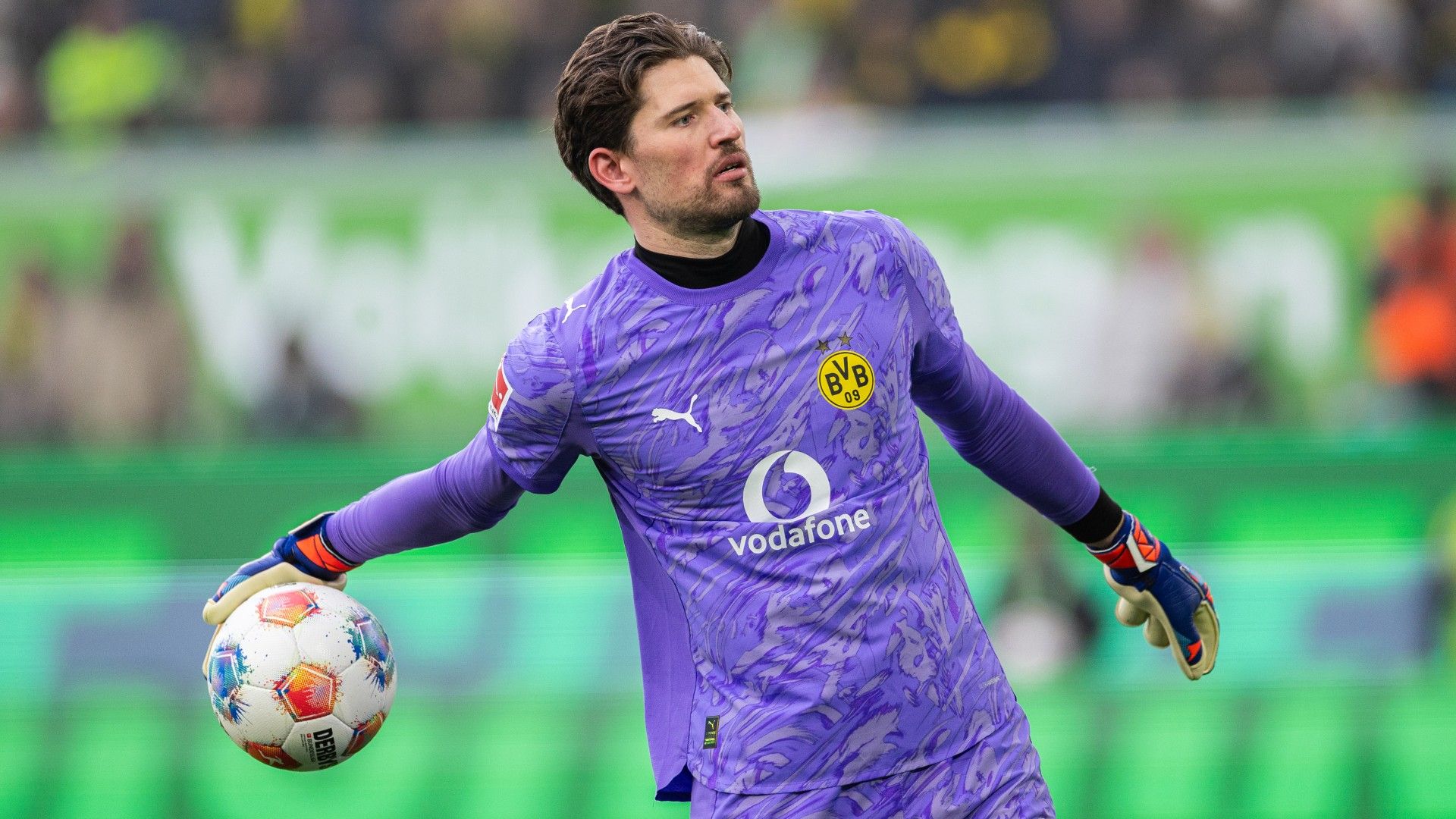 Goalkeeper Gregor Kobel of Borussia Dortmund 