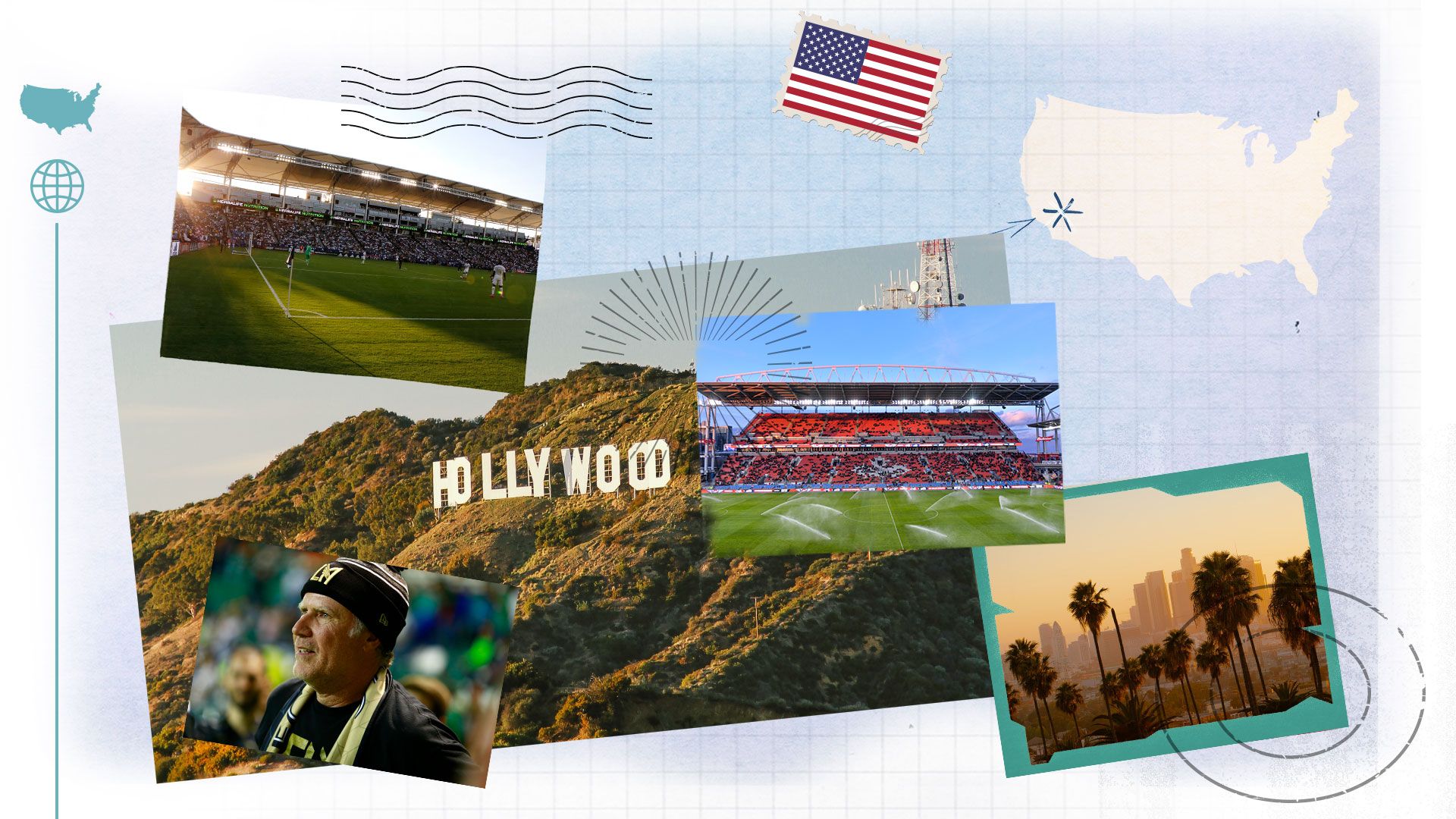 Los Angeles California United States Soccer Cities