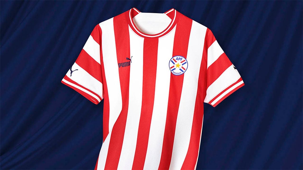 Paraguay 2022-23 home kit