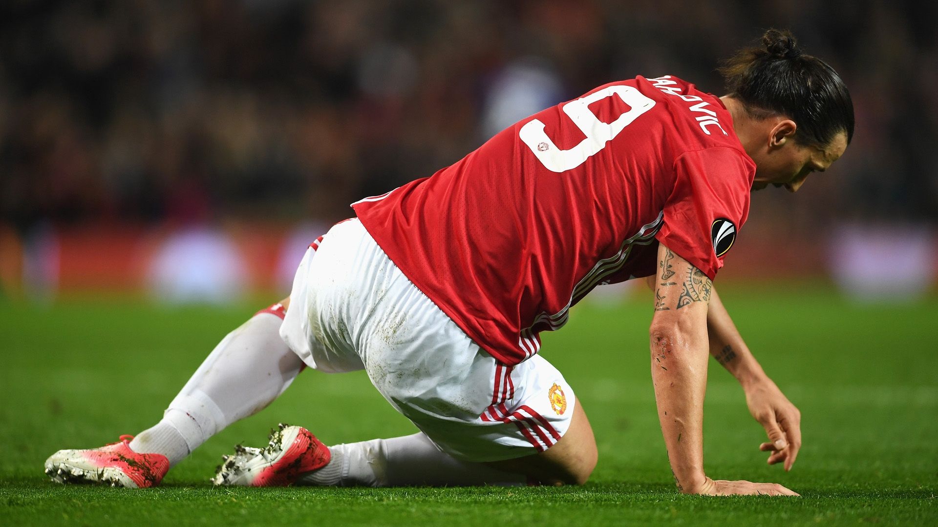 Zlatan ibrahimovic Manchester United europa league