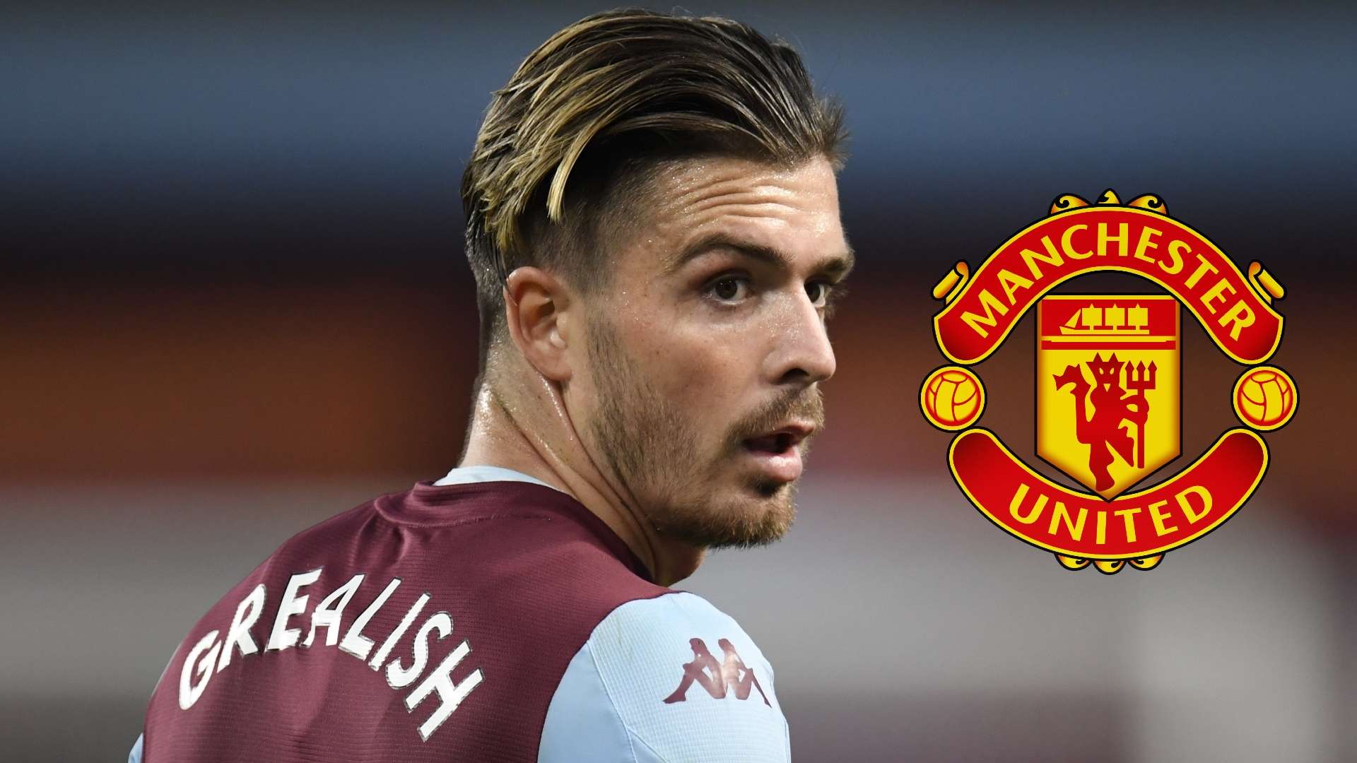 Jack Grealish Aston Villa Manchester United 2020