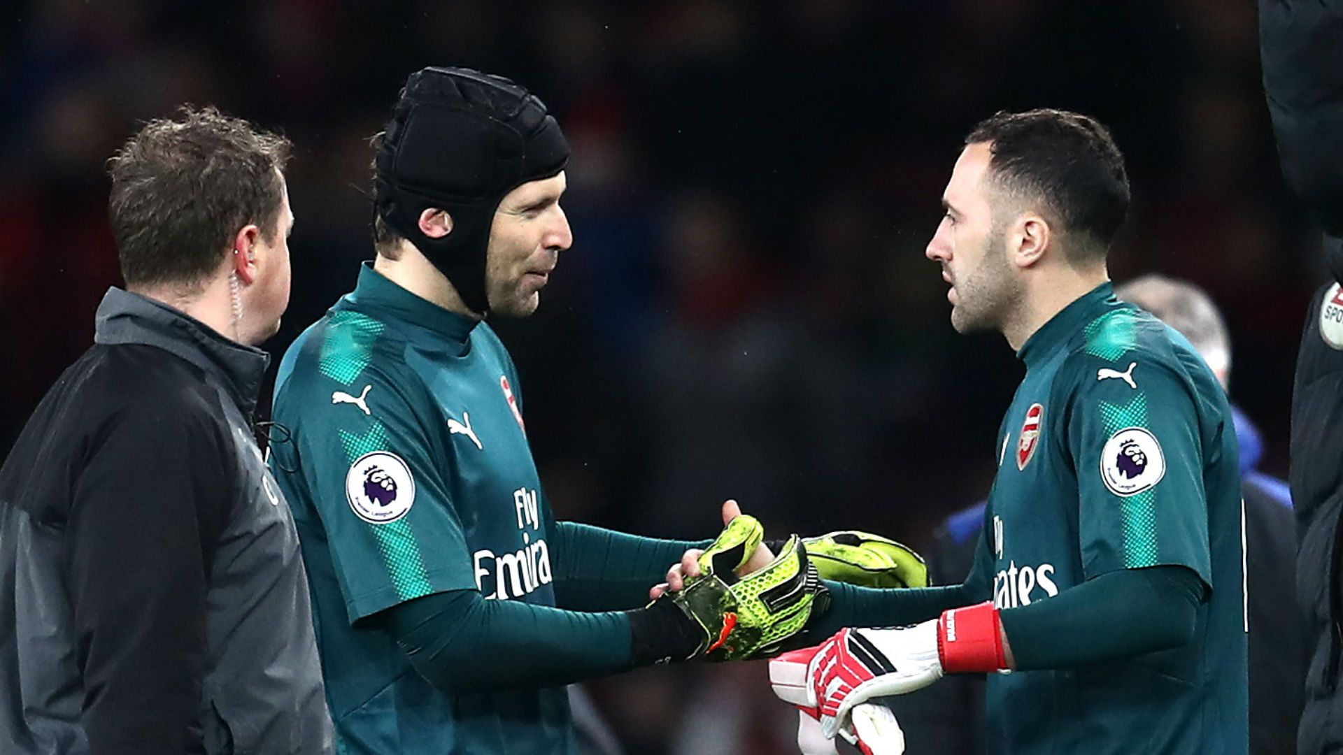 Petr Cech David Ospina Arsenal