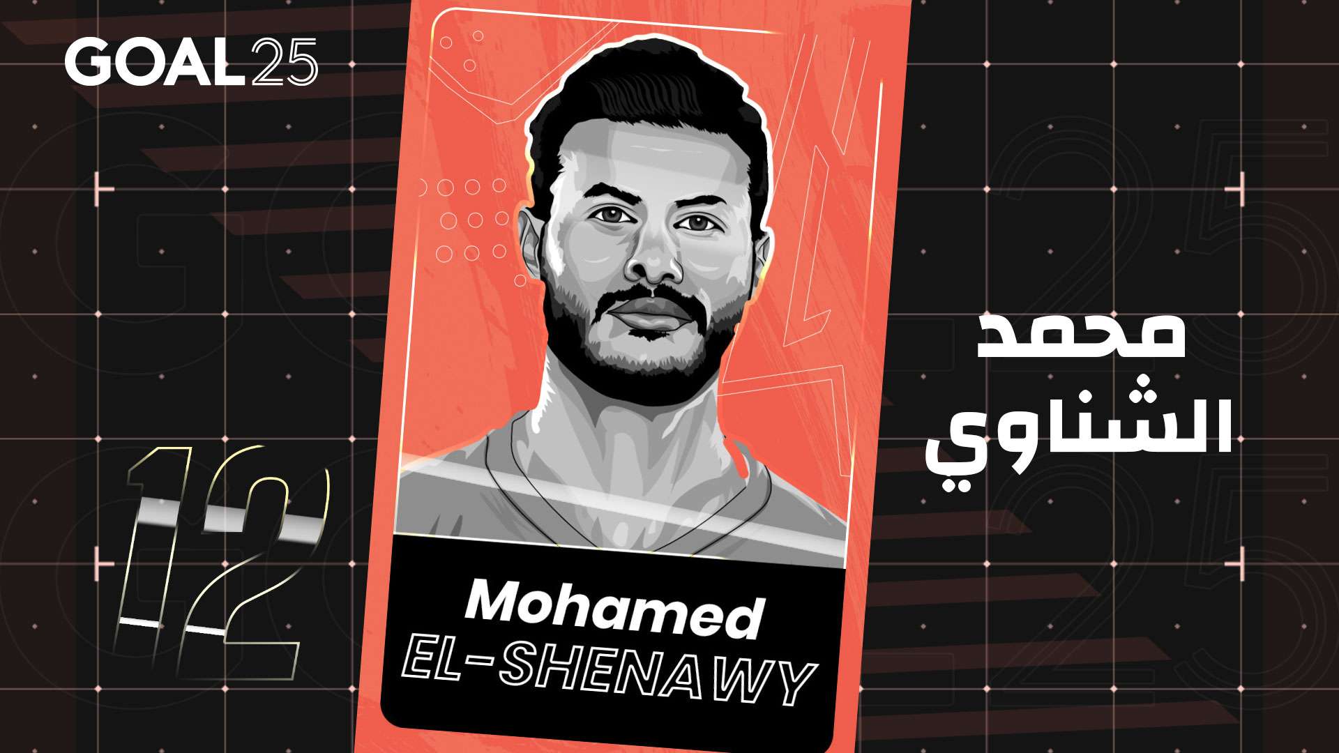 GOAL 25 2021 GFX #12 MOHAMMED EL SHENAWY - جول 25 2021 #12 محمد الشناوي - مصر