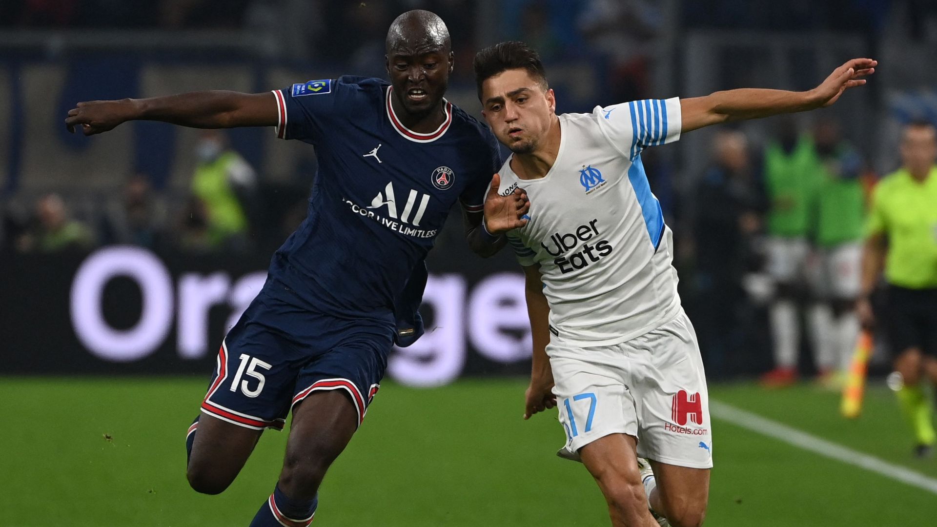 Danilo Pereira Cengiz Under Marseille PSG Ligue 1 24102021
