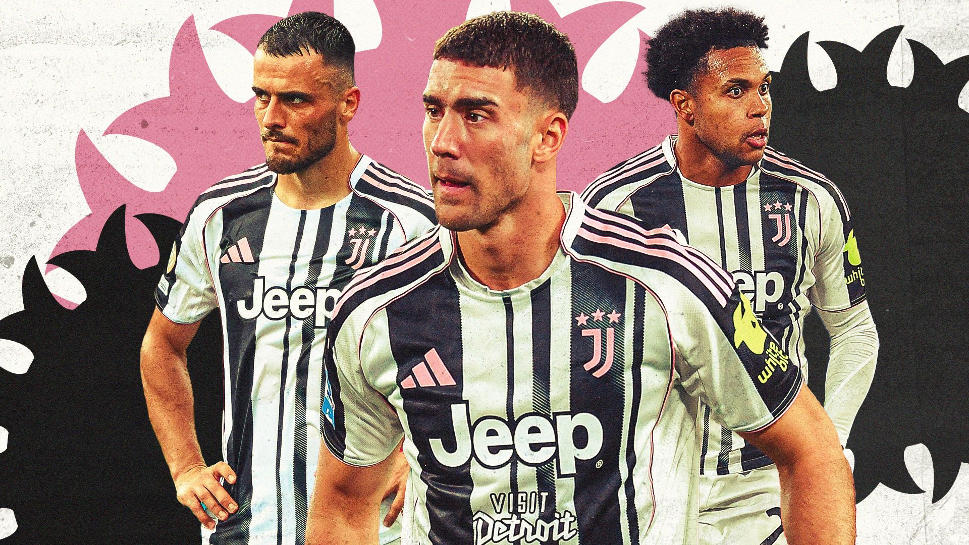 Vlahovic McKennie Kostic gfx