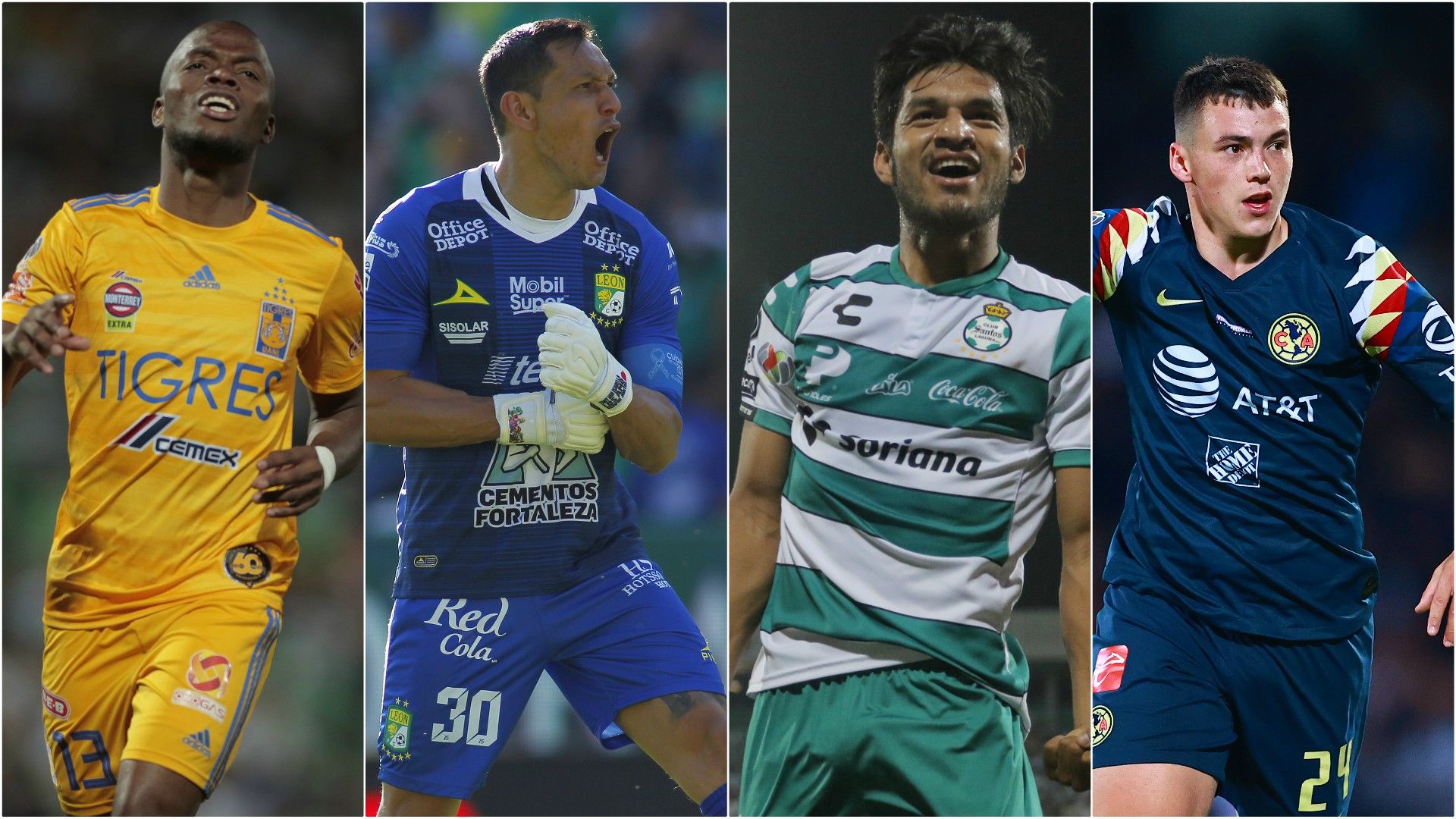 Liga MX América Tigres Santos León