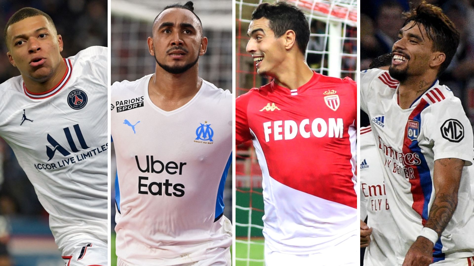 Ligue 1 PSG Mbappé OM Payet Monaco Ben Yedder Lyon Paqueta
