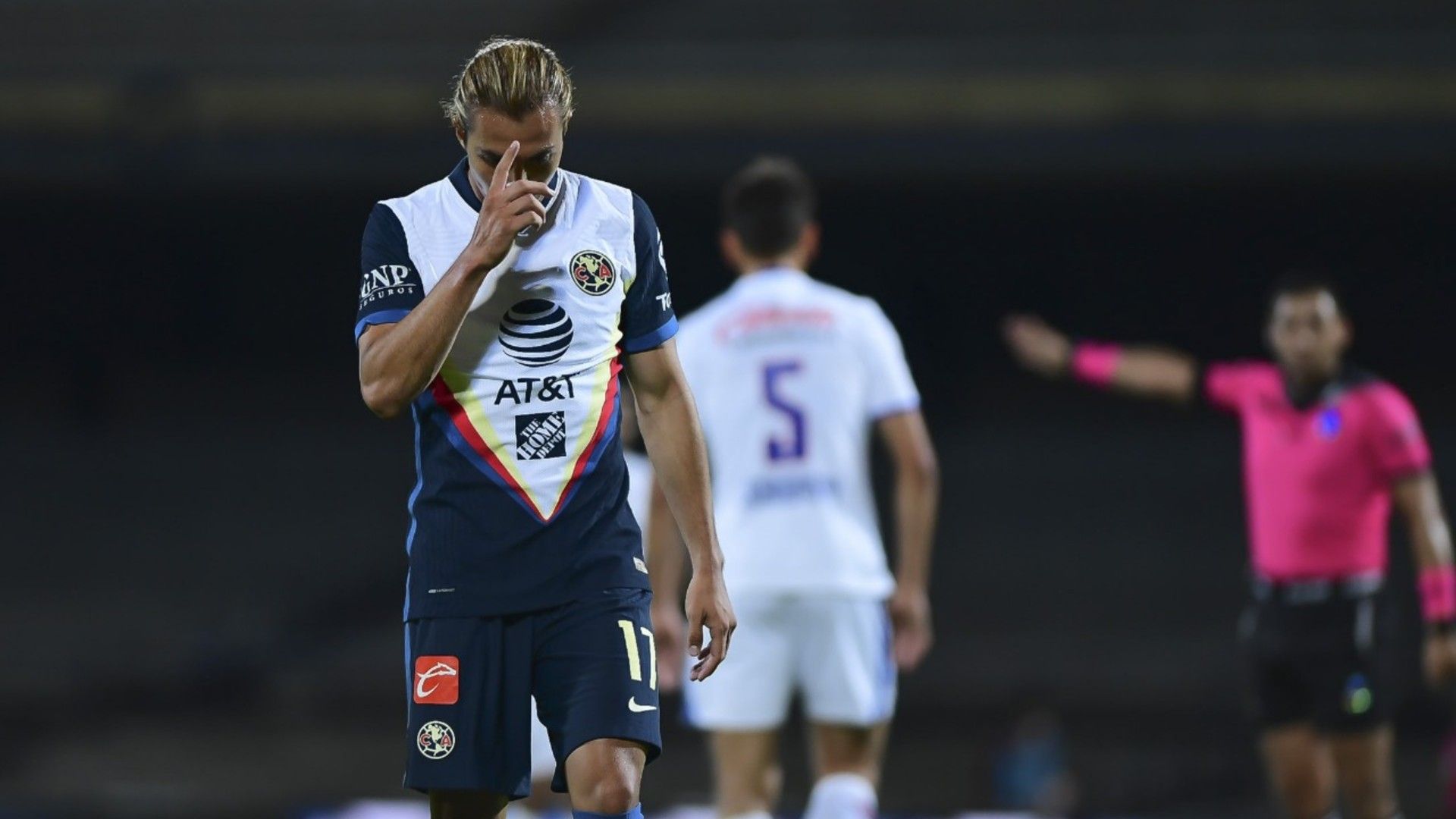 Sebastián Córdova América vs Cruz Azul Copa por México