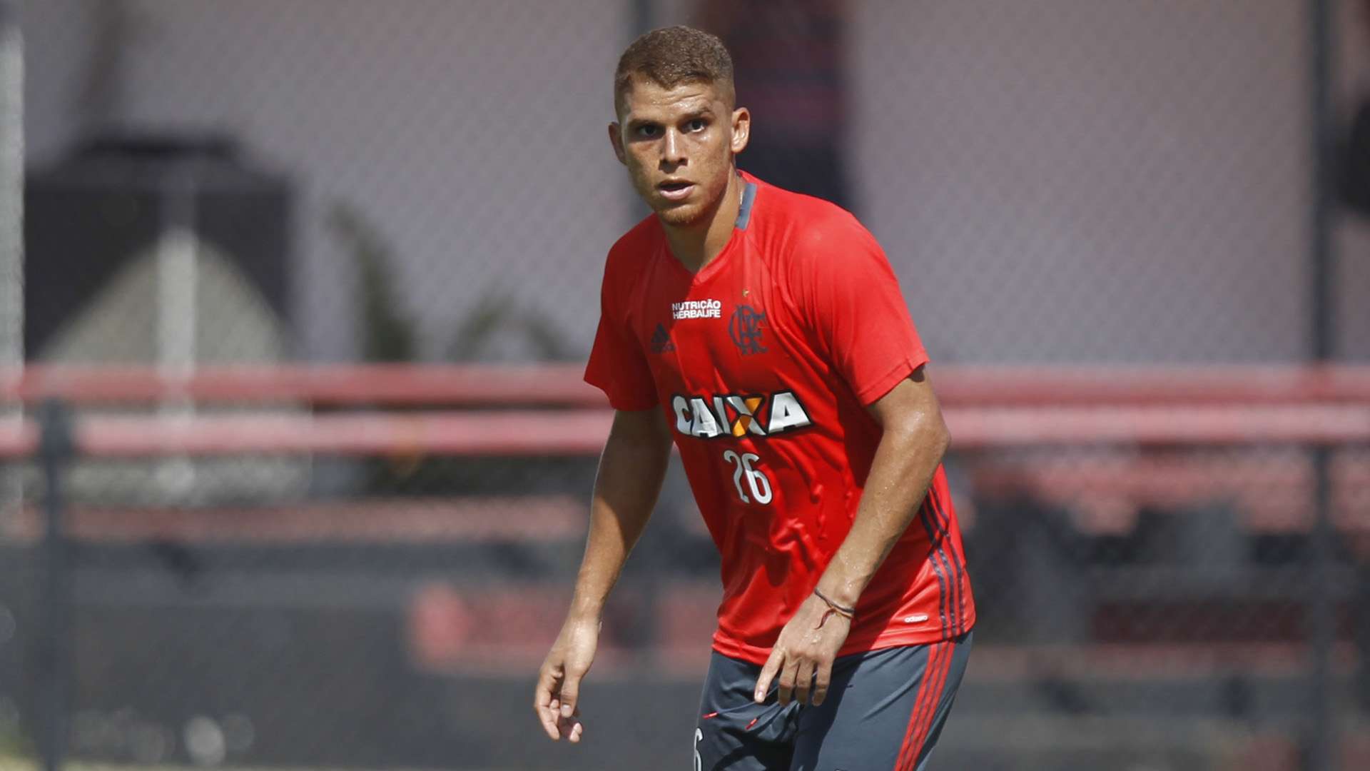 Gustavo Cuellar Flamengo treino 05022016