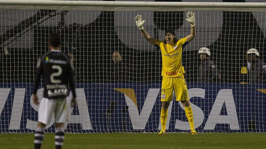 Cássio - Corinthians x Vasco - Libertadores 2012
