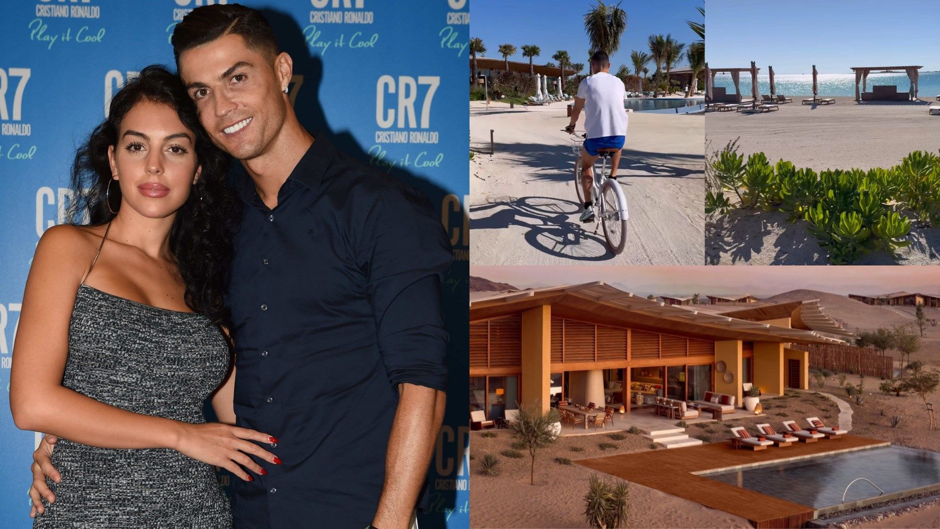 Cristiano Ronaldo Georgina Rodriguez Red Sea Hotel