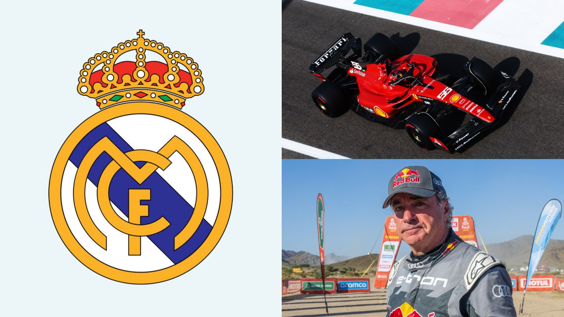 Real Madrid Ferrari Carlos Sainz Snr