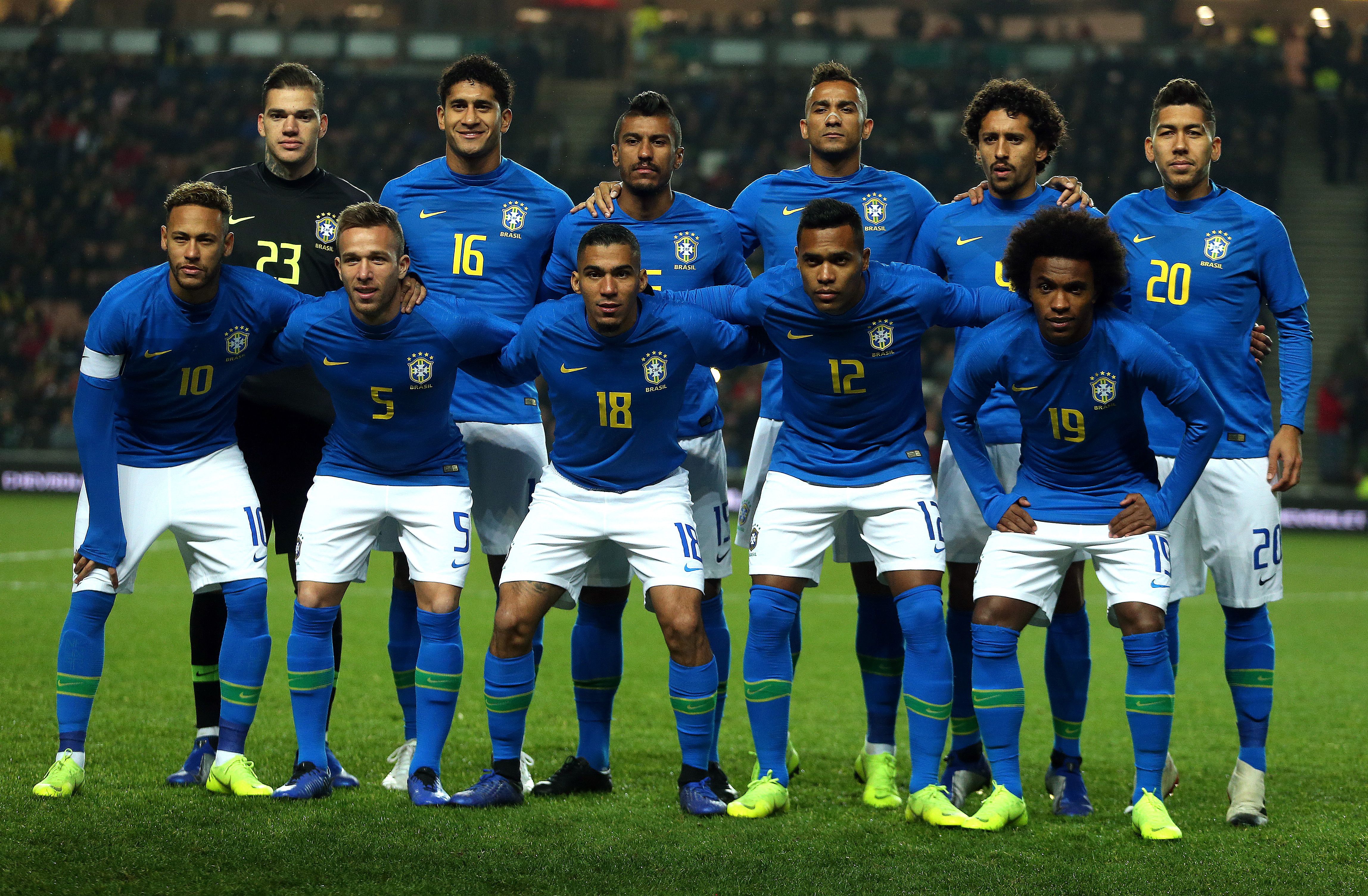 Brasil Camerún Amistoso