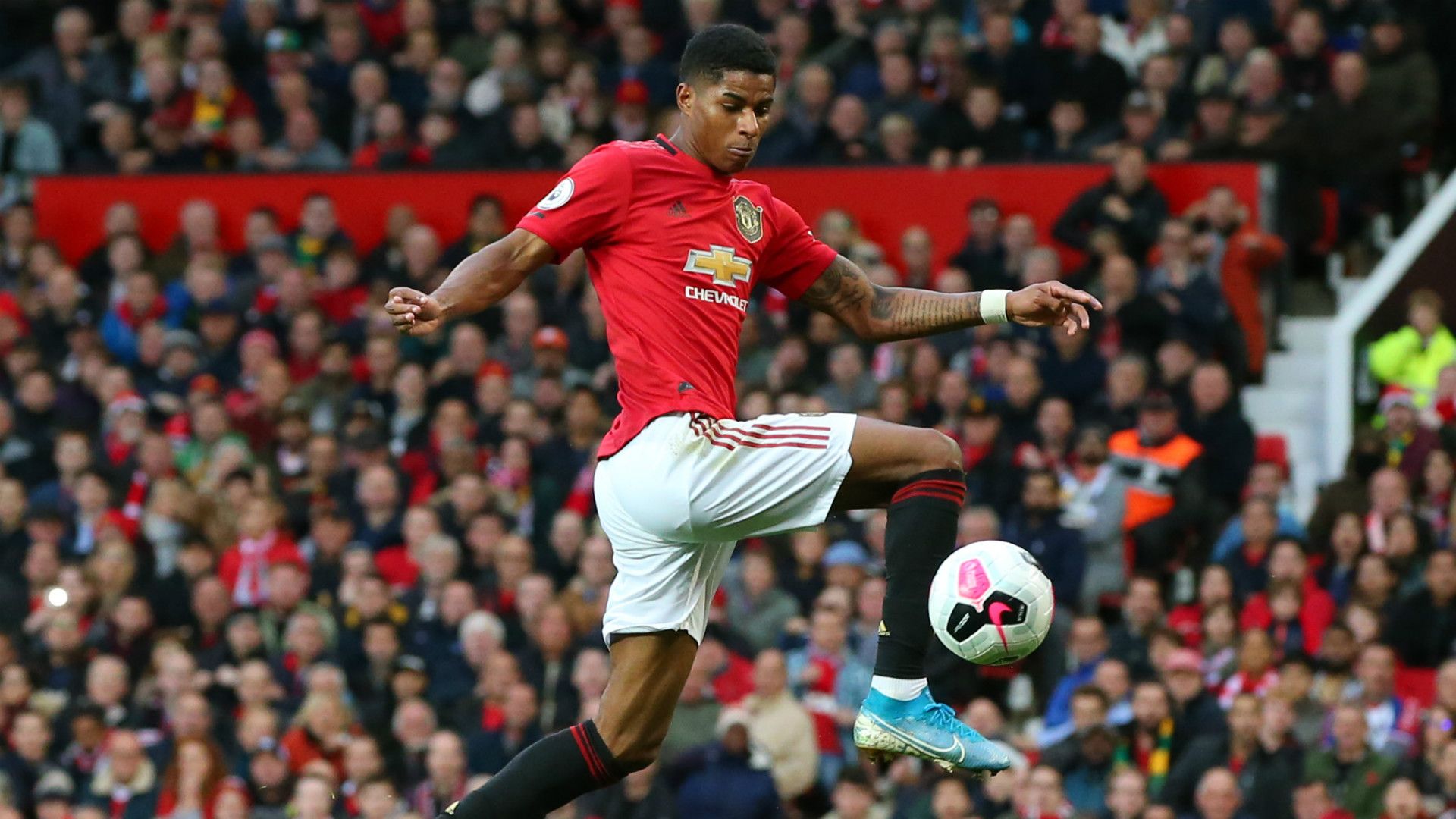 Marcus Rashford, Man Utd v Liverpool, 2019