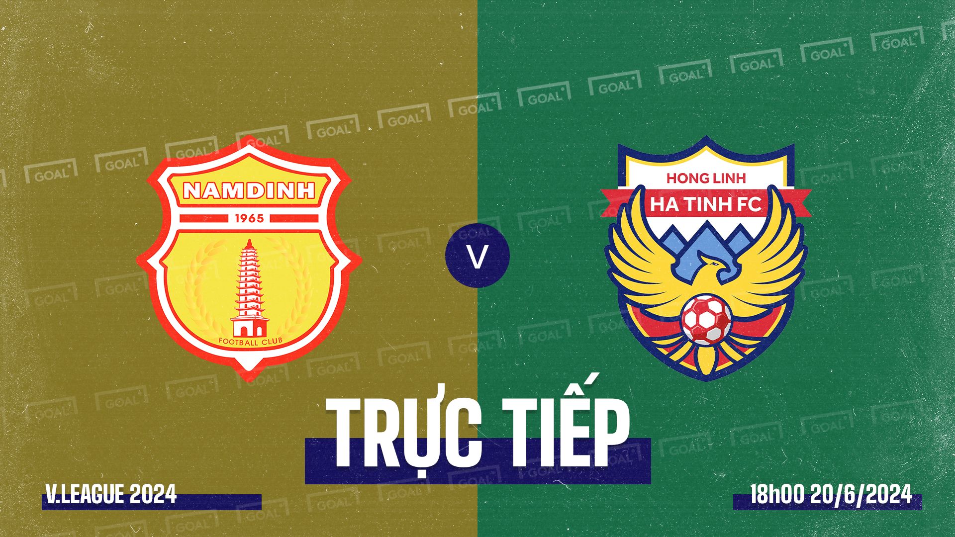 Nam Dinh vs Ha Tinh V.League 2024 GFX