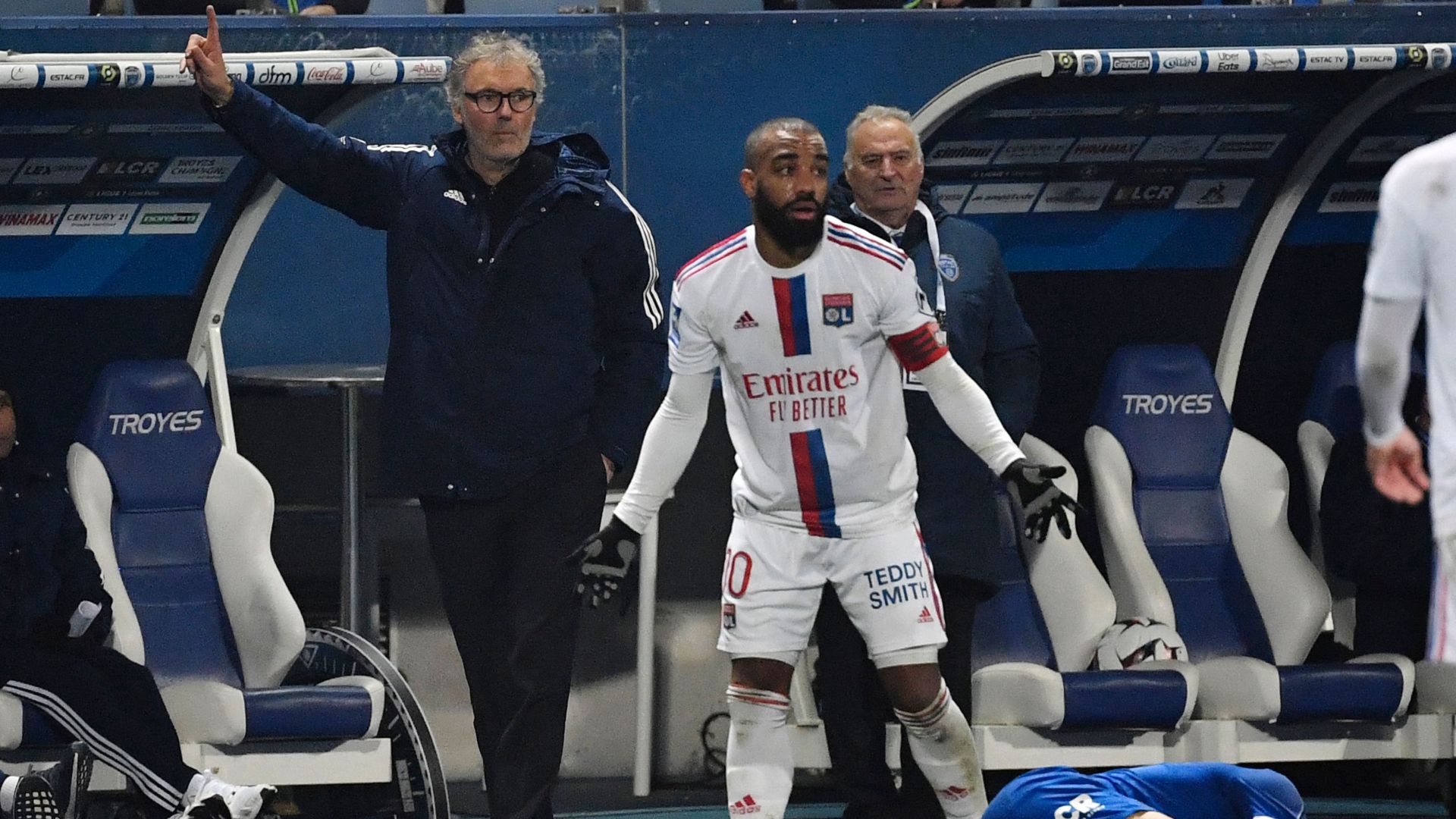 Laurent Blanc Alexandre Lacazette Lyon