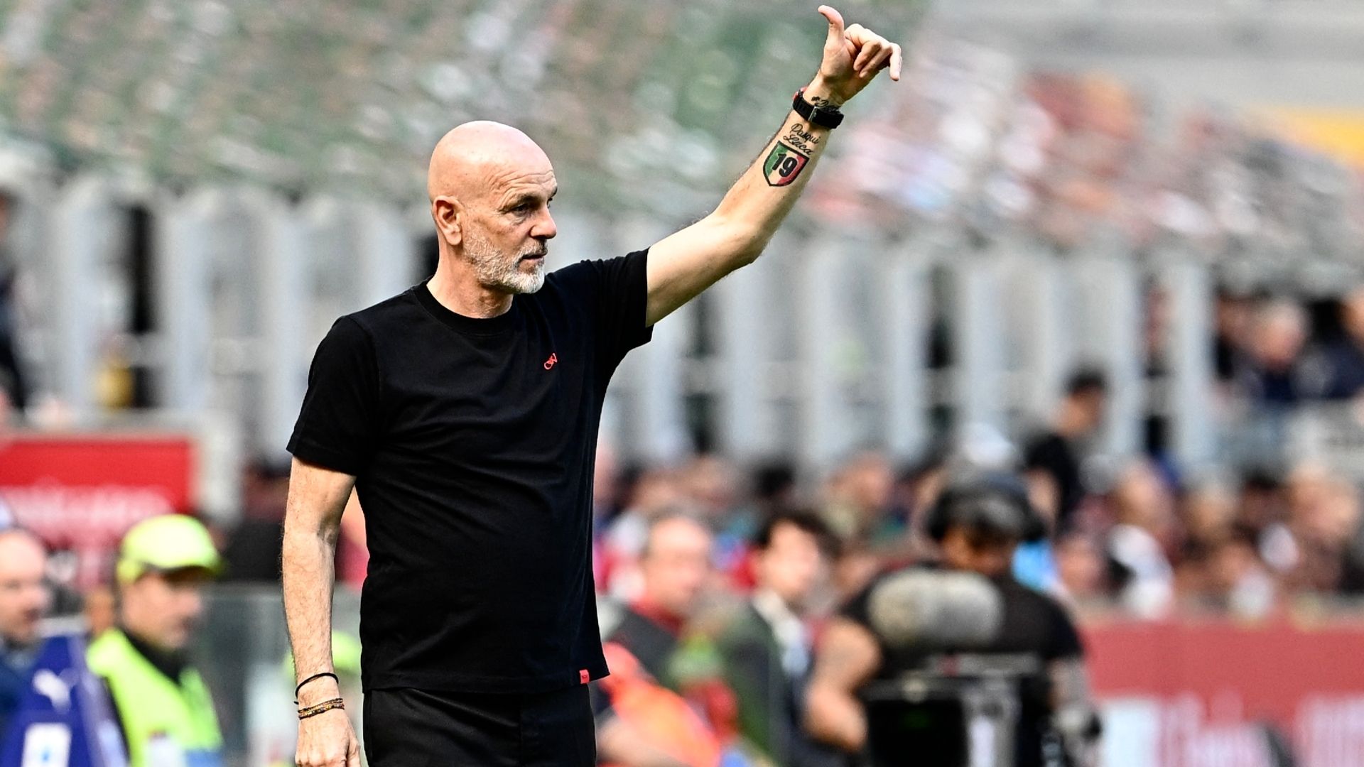 Stefano Pioli Milan Lecce 06042024