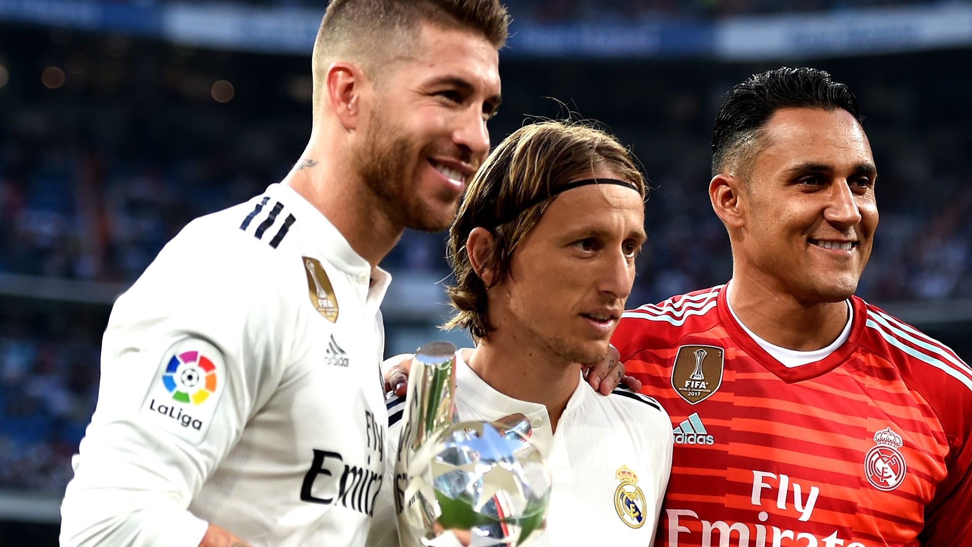 Sergio Ramos Luka Modric Keylor Navas 2018