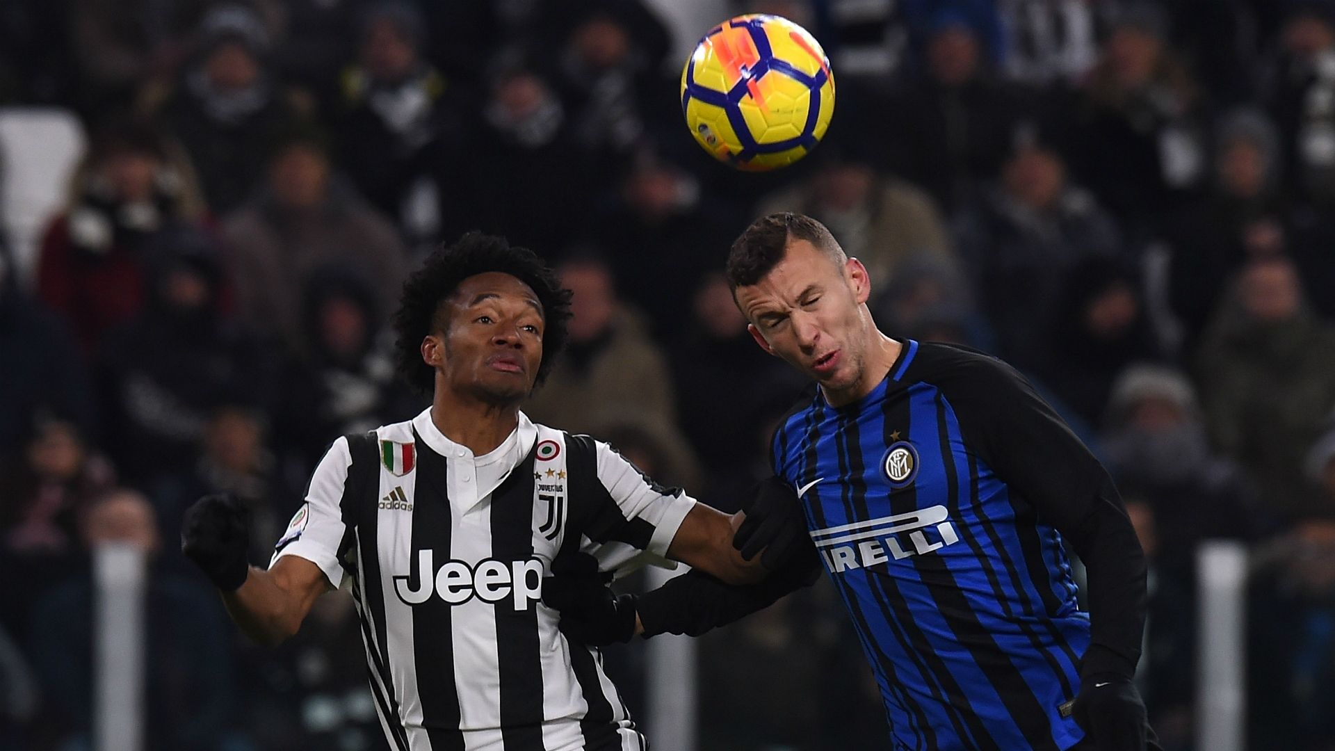 Cuadrado Perisic Inter Juventus Serie A