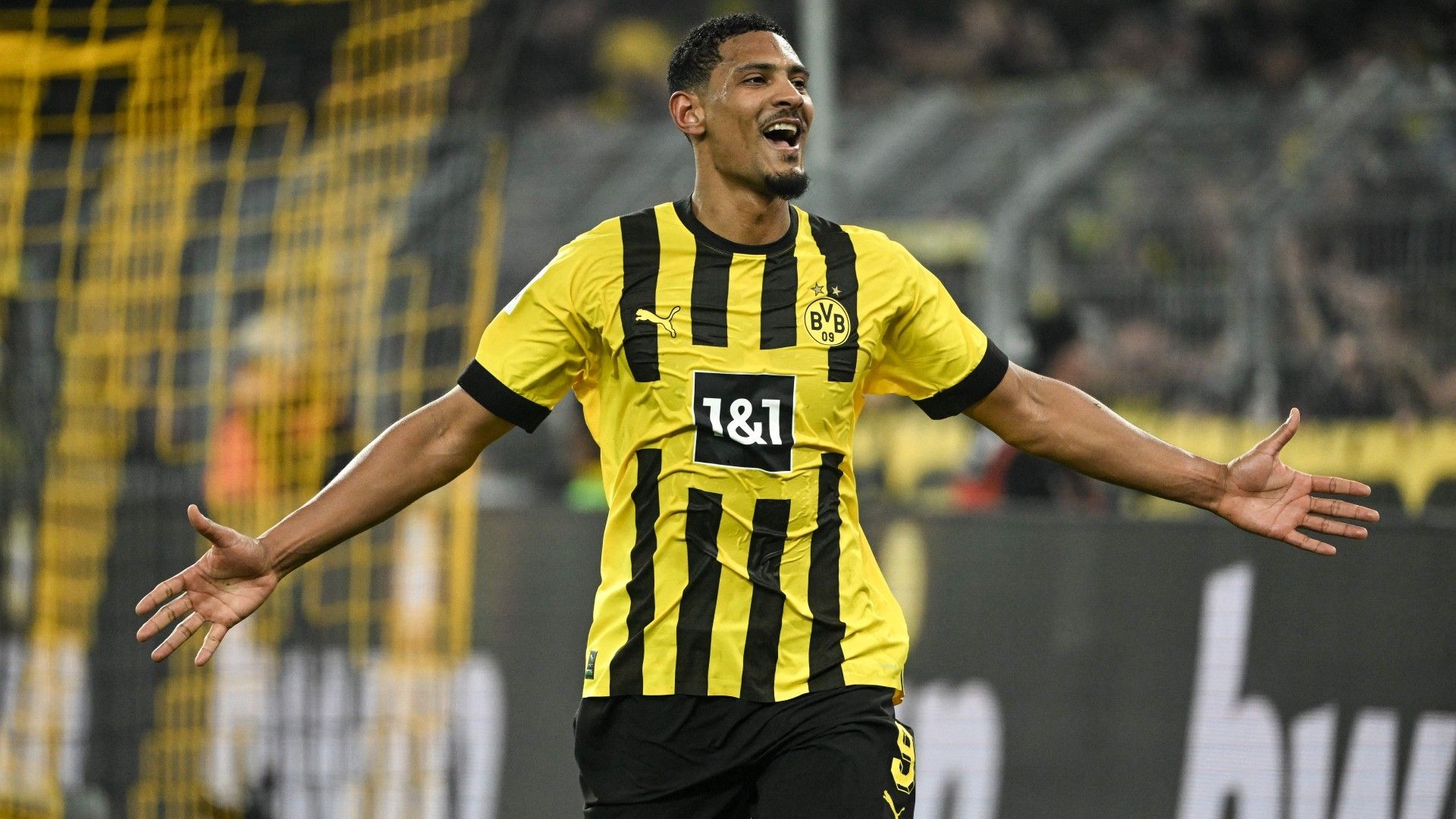 Dortmund's French forward Sebastien Haller
