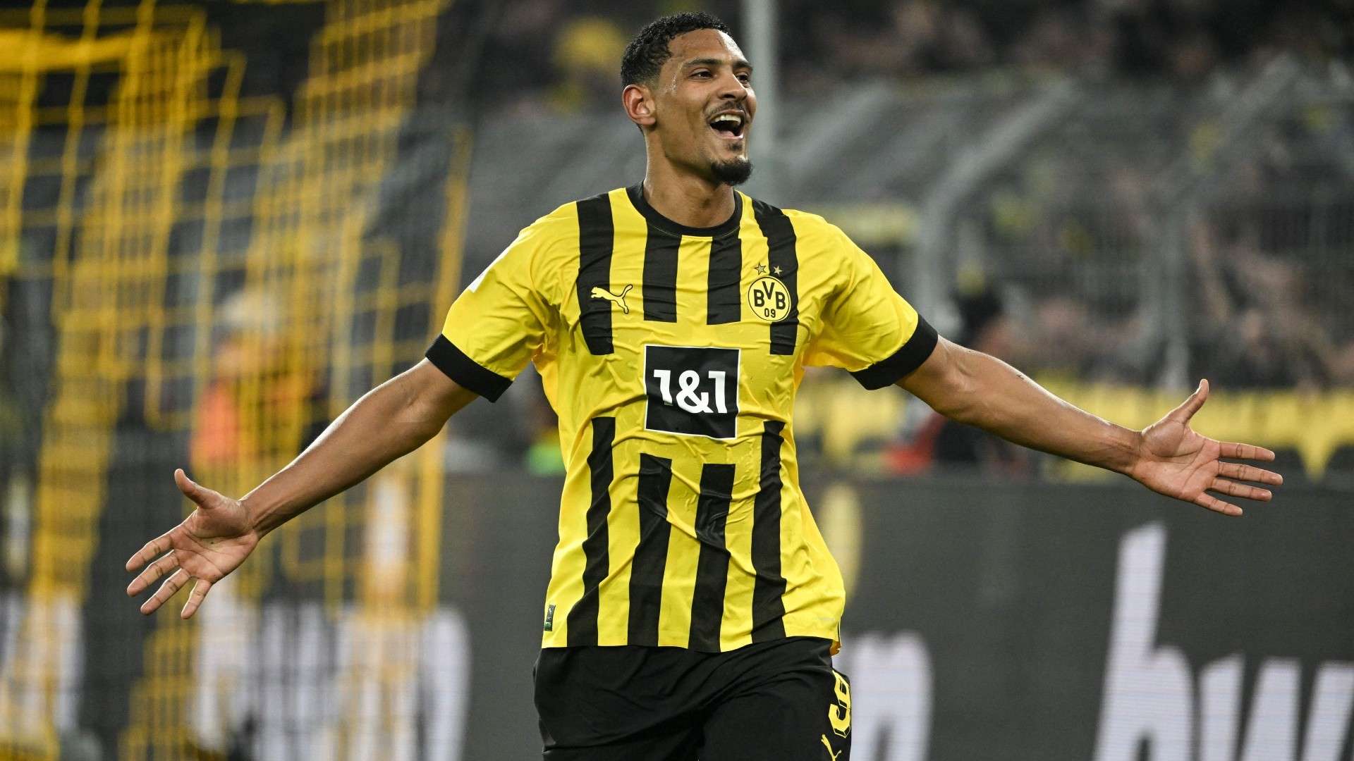 Dortmund's French forward Sebastien Haller