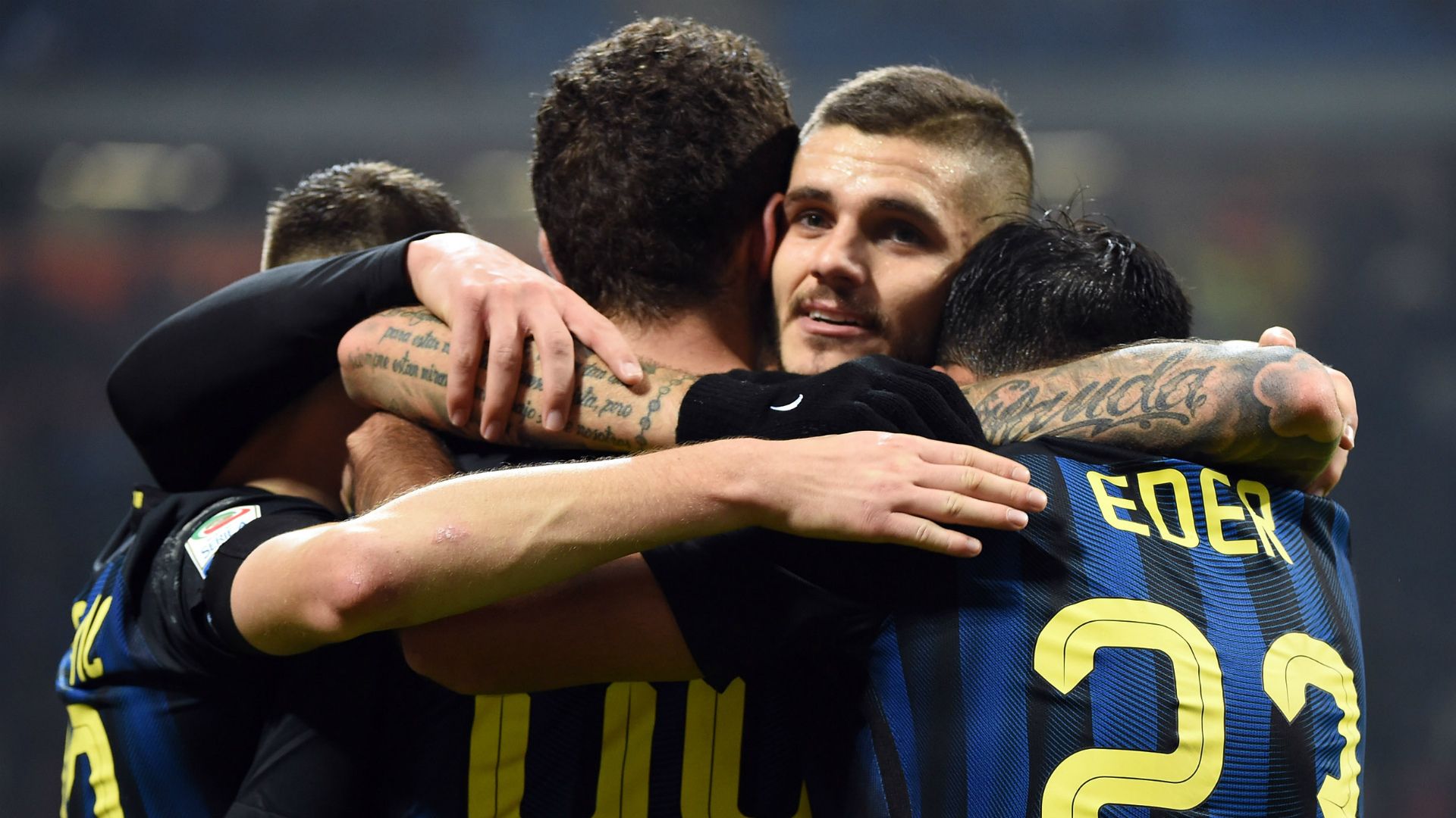 Inter celebrate