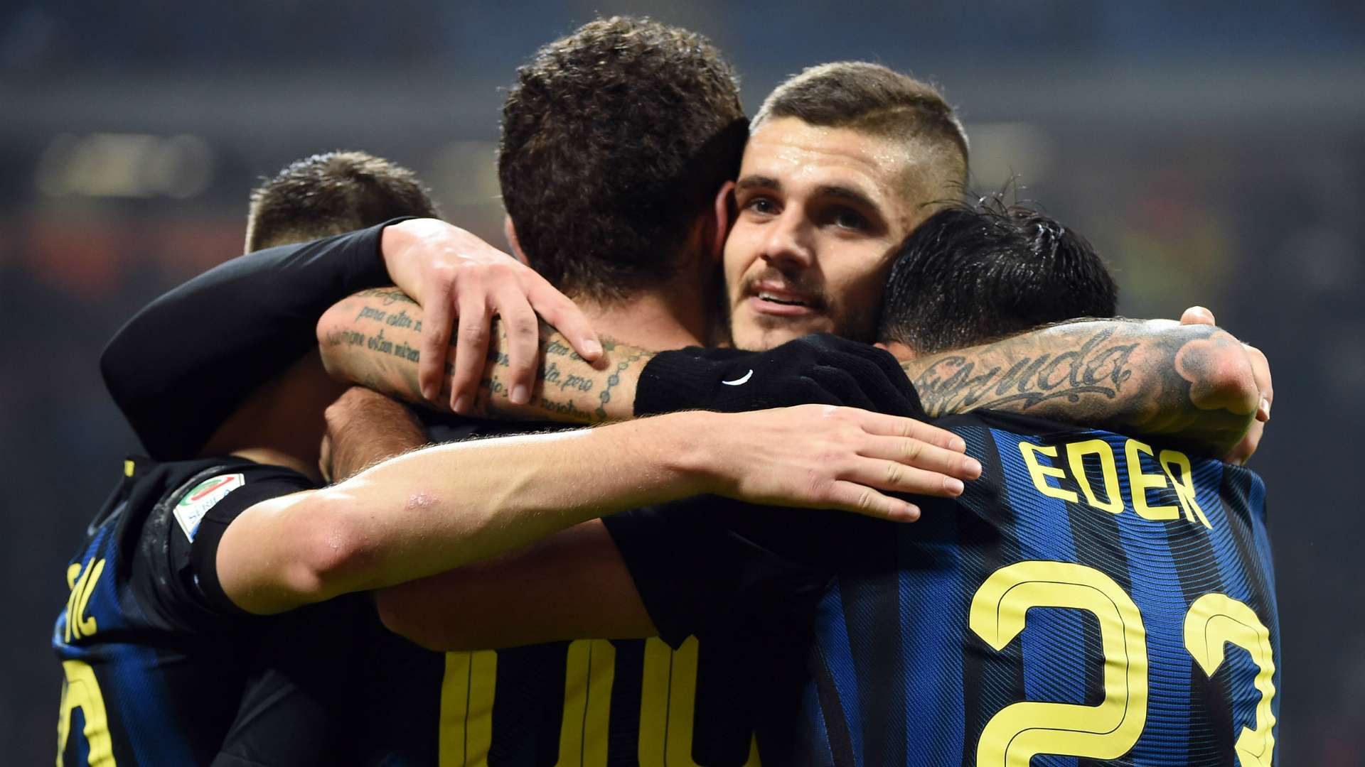 Inter celebrate