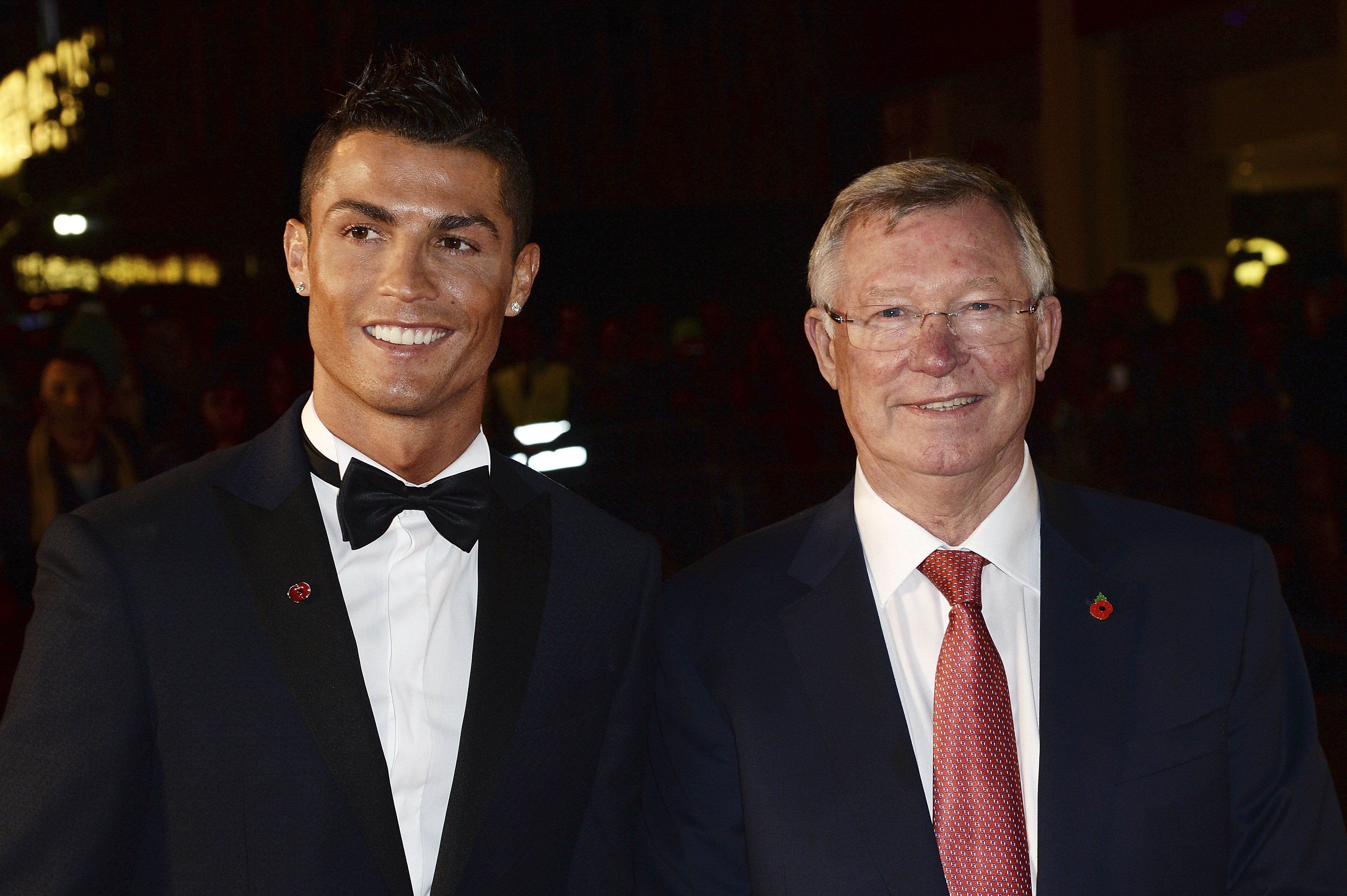 Cristiano Ronaldo Sir Alex Ferguson