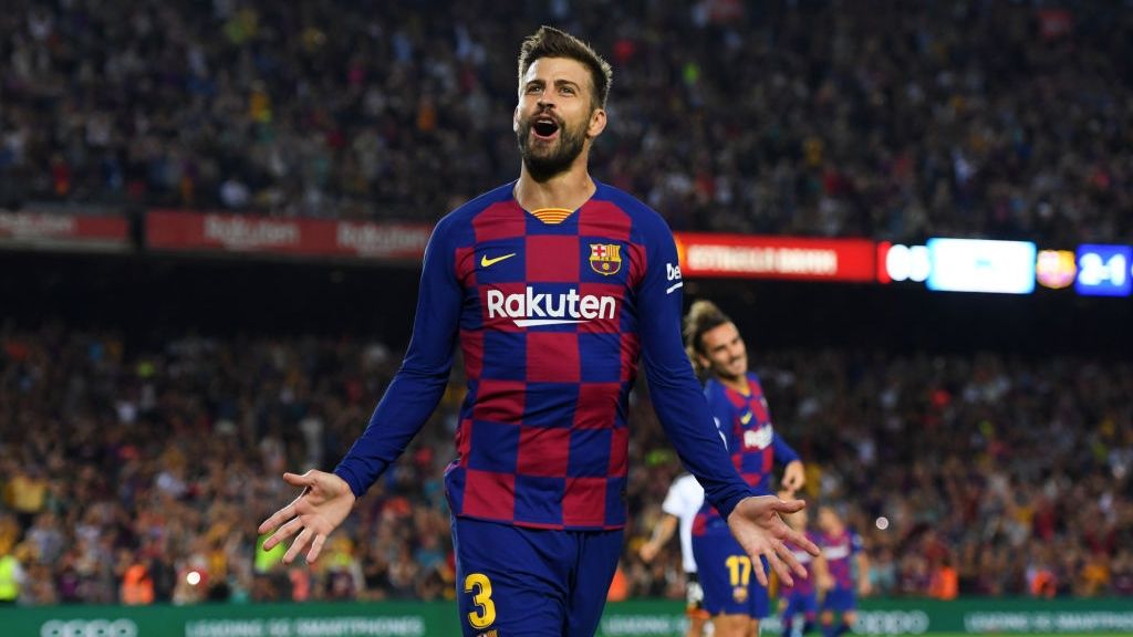 Gerard Pique Barcelona 2019-20