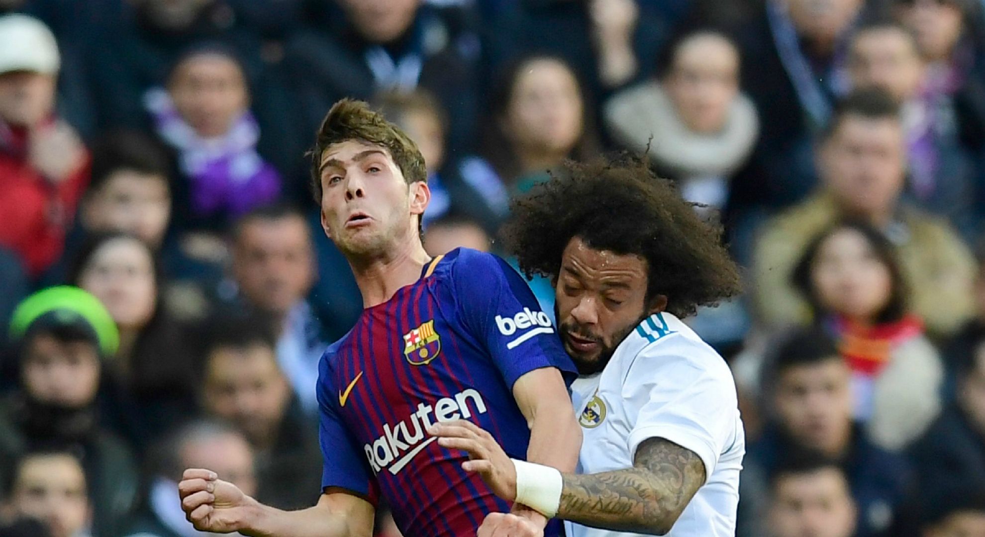 Sergi Roberto Barcelona Real Madrid