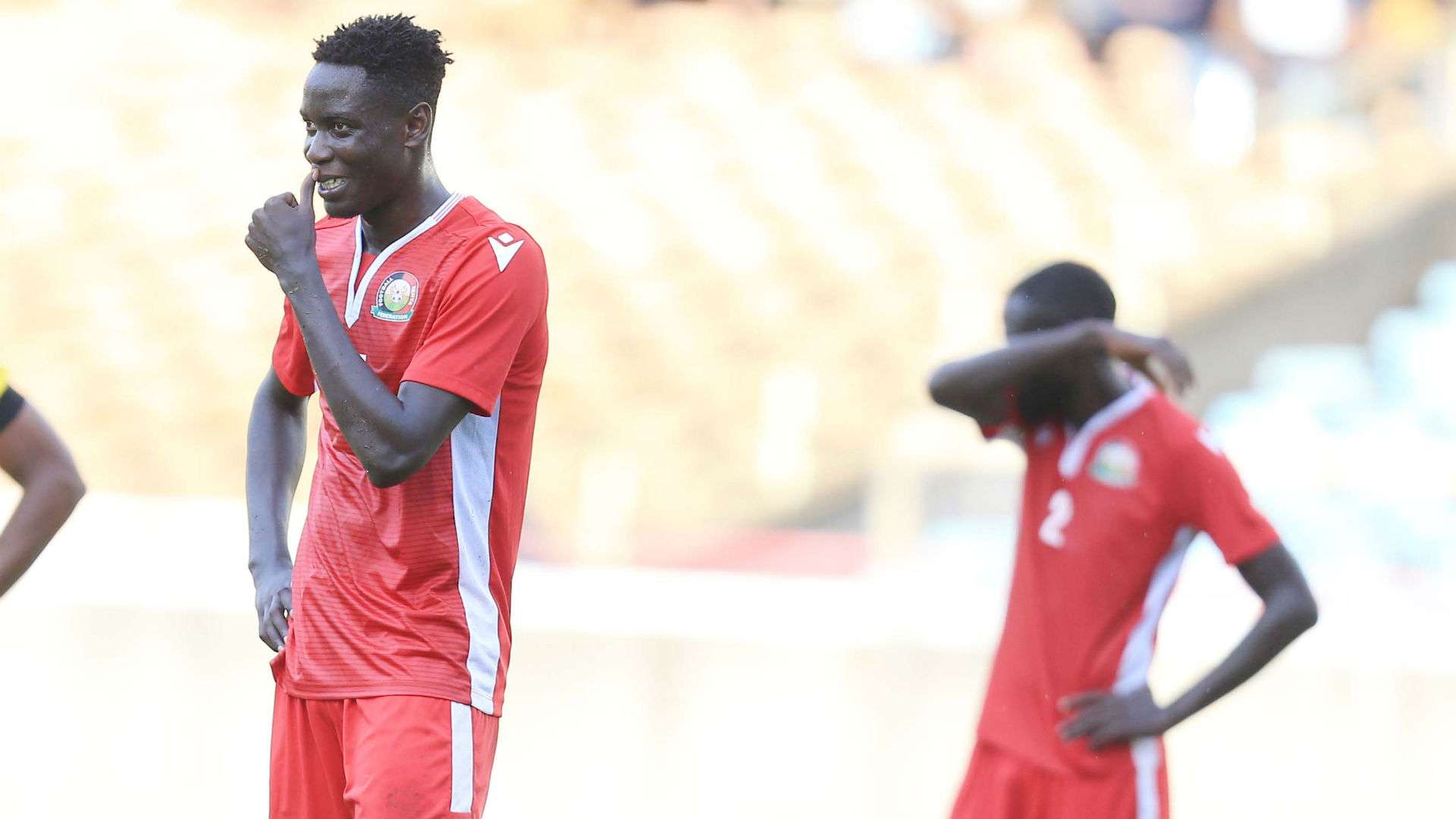 Joseph Okumu of Harambee Stars and Kenya.