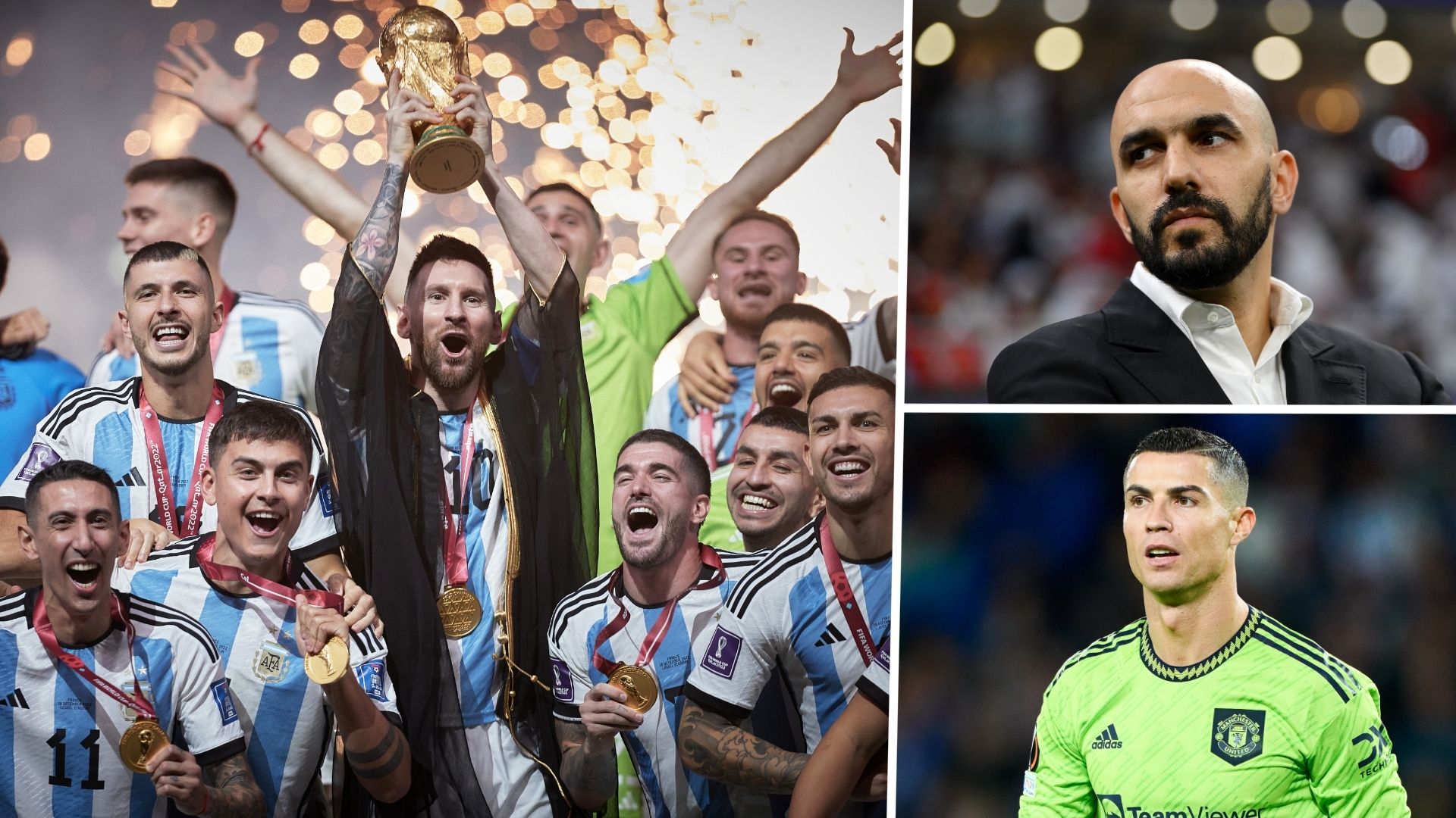 Messi Walid Regragui Ronaldo