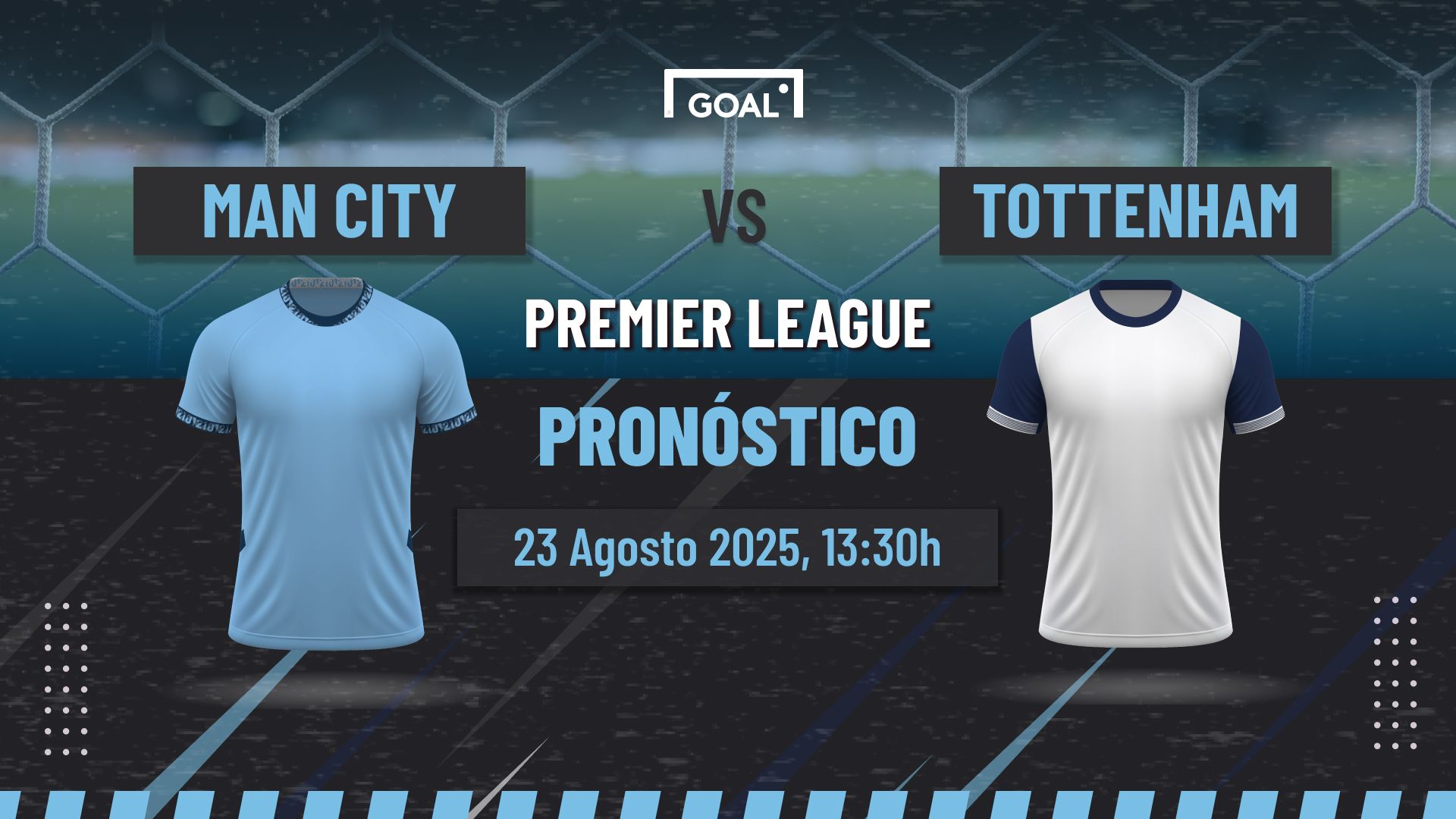 Man City vs Tottenham Pronóstico y Apuestas Premier League | 23/08/25