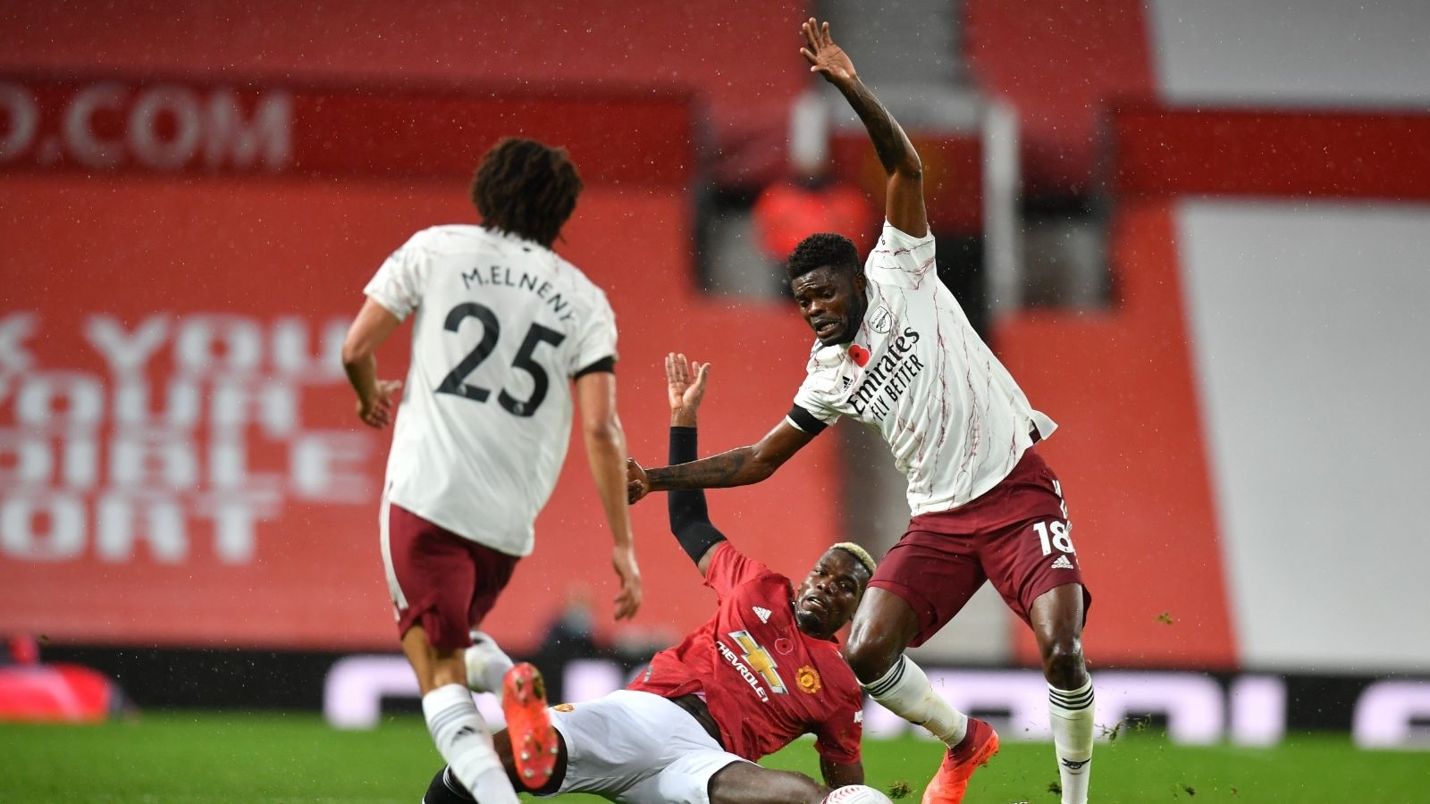 Elneny Manchester united Arsenal