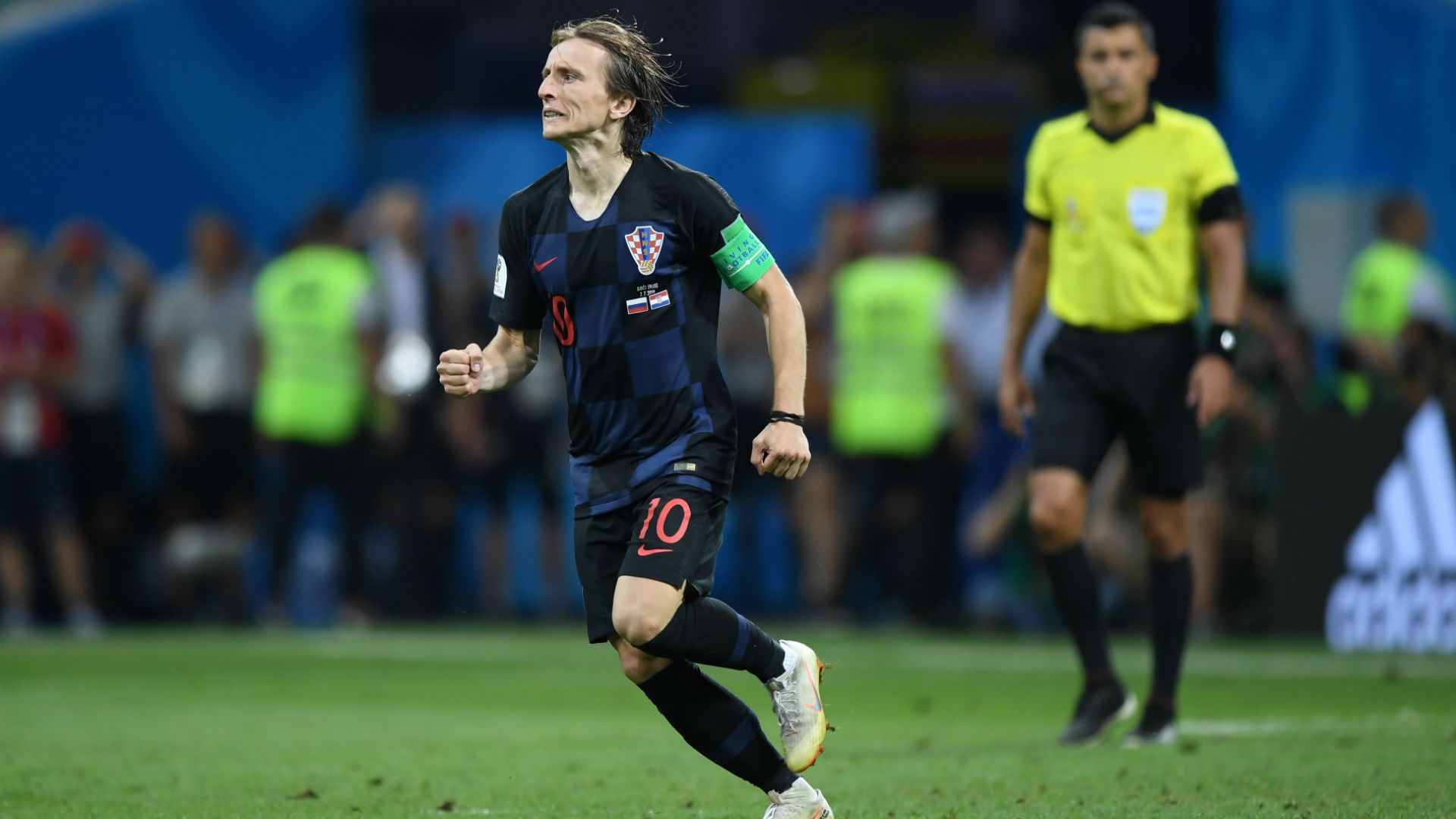 russia croatia - luka modric - world cup - 07072018