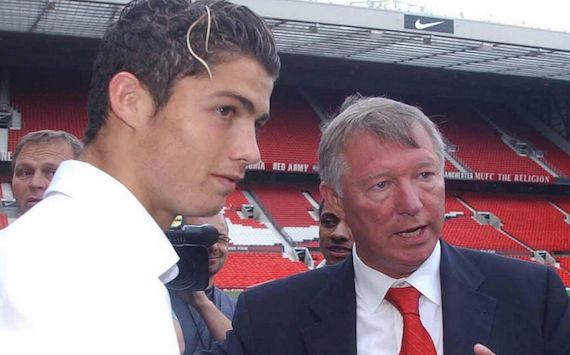 Cristiano Ronaldo, Sir Alex Ferguson