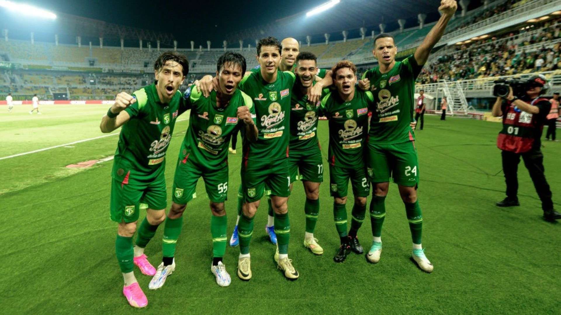 Selebrasi Persebaya Surabaya