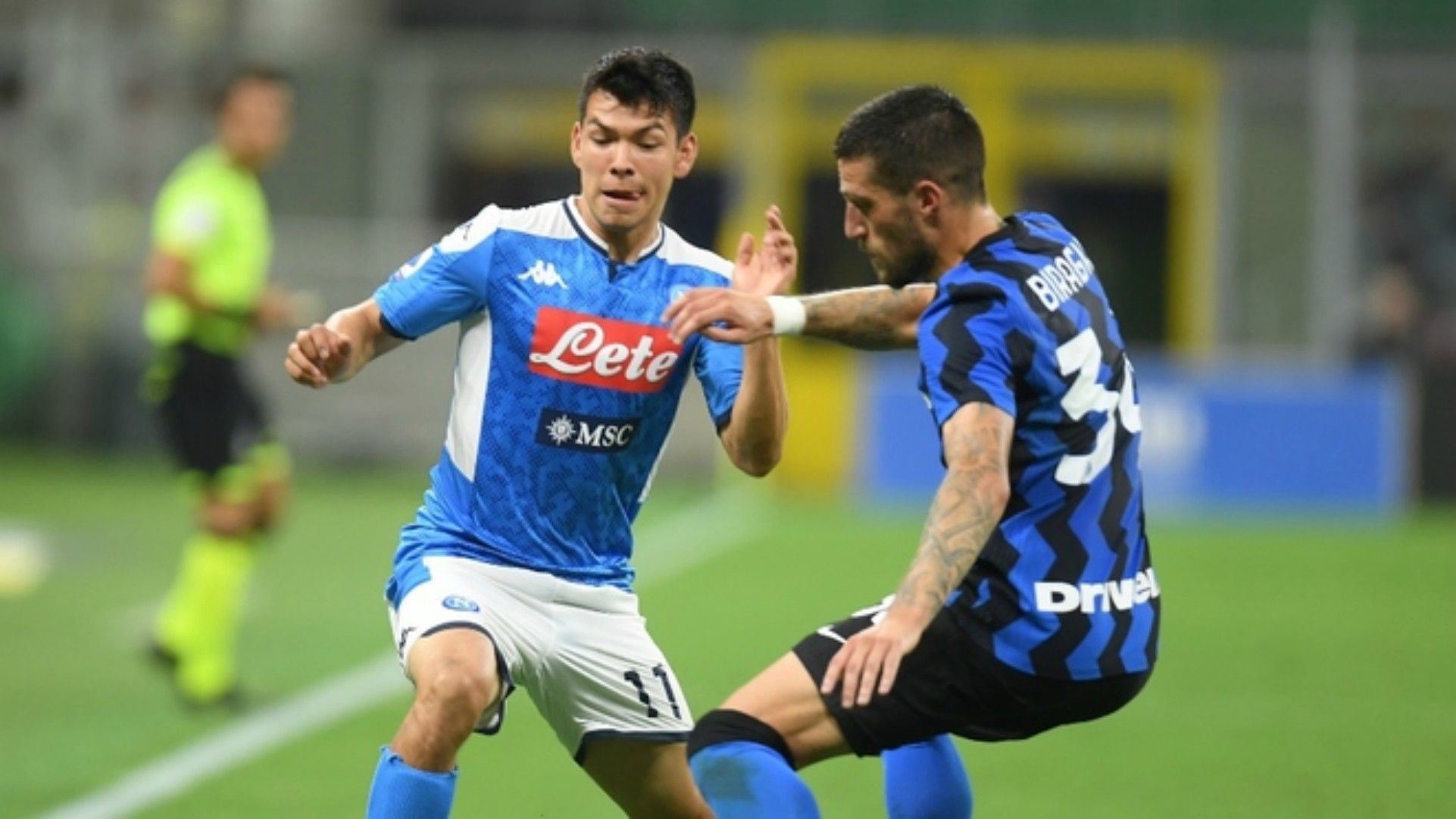 Chucky Lozano Inter Napoli