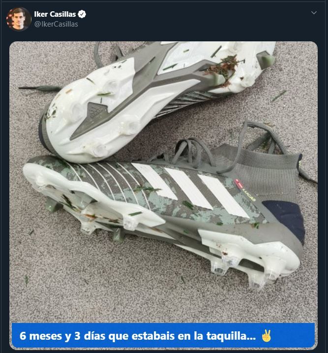 Iker Casillas returns message