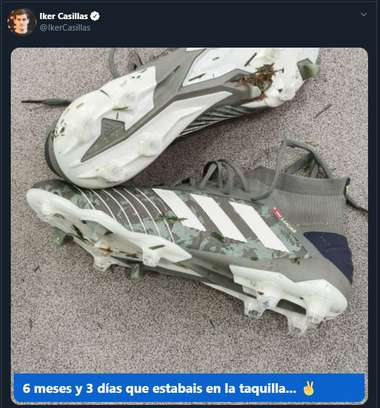 Iker Casillas returns message