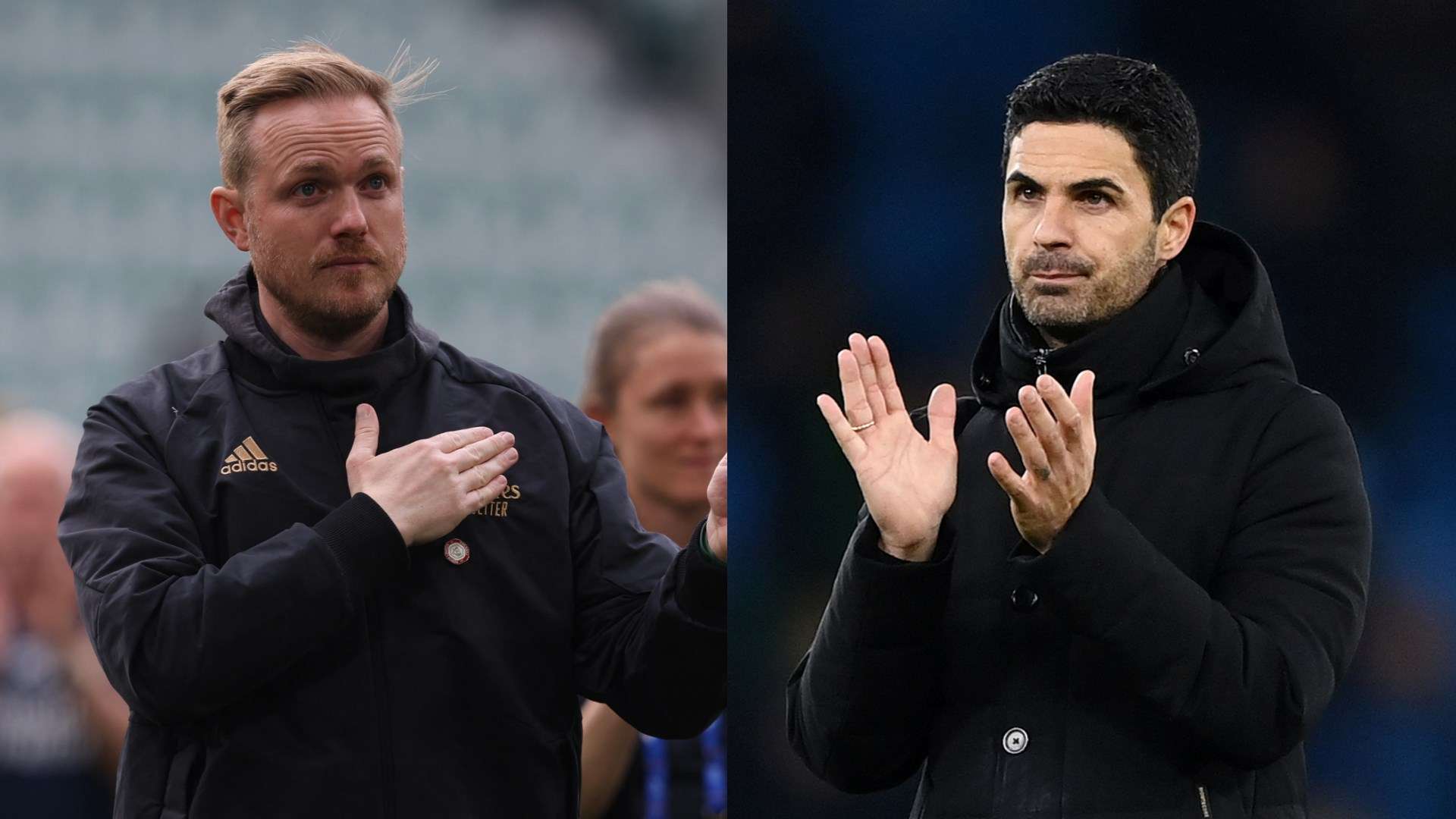 Jonas Eidevall Mikel Arteta Arsenal 2023