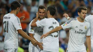 Nacho Fernandez Jese Rodriguez Alvaro Morata Real Madrid La Liga